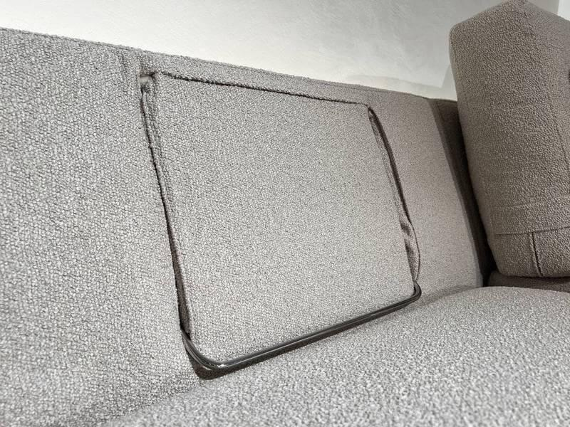 Bielefelder Werkstätten - Ecksofa Inspiration Stoff Rheet BW1790-373 Hellbeige - 7