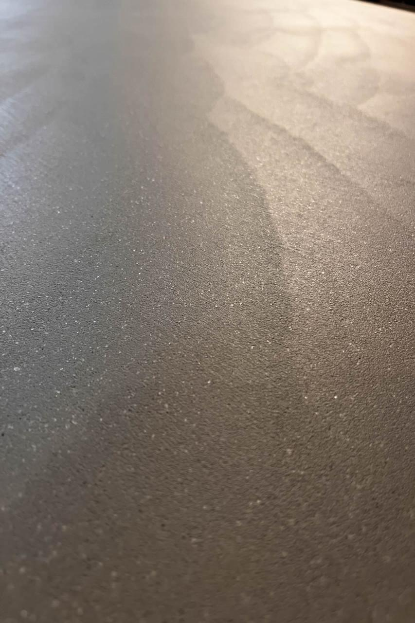 MDF Italia - Esstisch Tense Platte Und Beine Kunststein Grau - 2