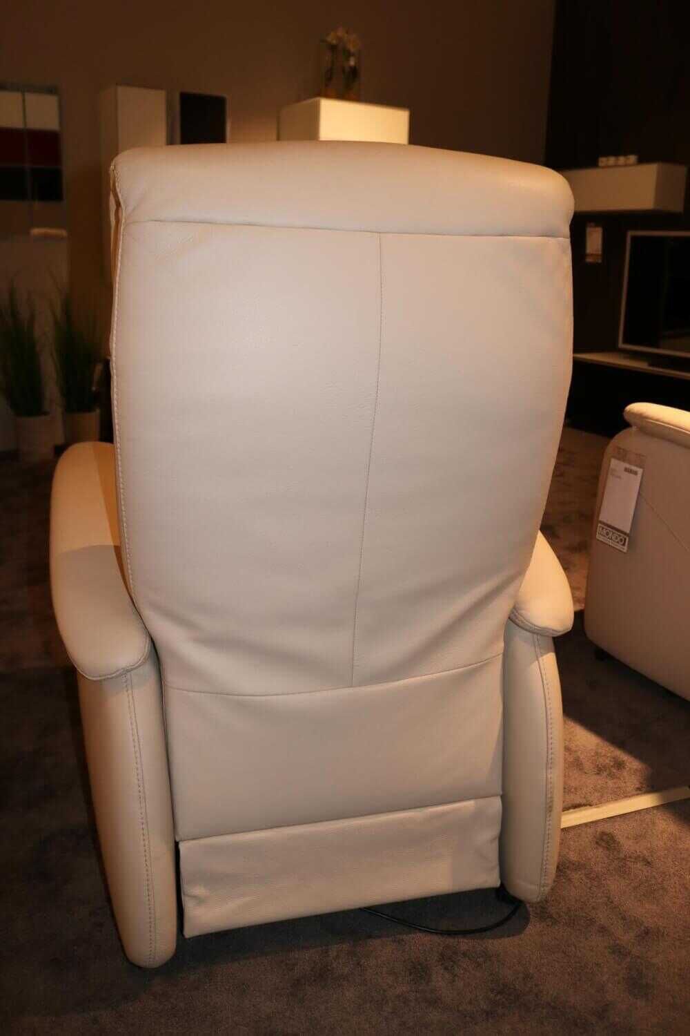 himolla - Sessel Cumuly 7631 Leder 24 Longru Nebel mit elektrischer Verstellfunktion 2-motorisch - 5