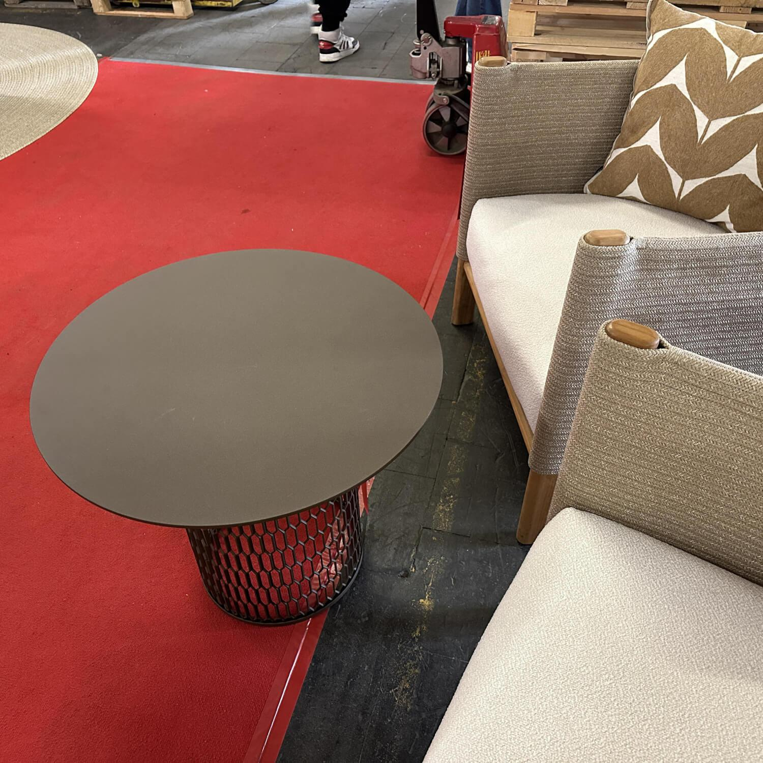 Kettal - 2er Set Clubsessel Giro Teak Natur Inklusive Beistelltisch - 5