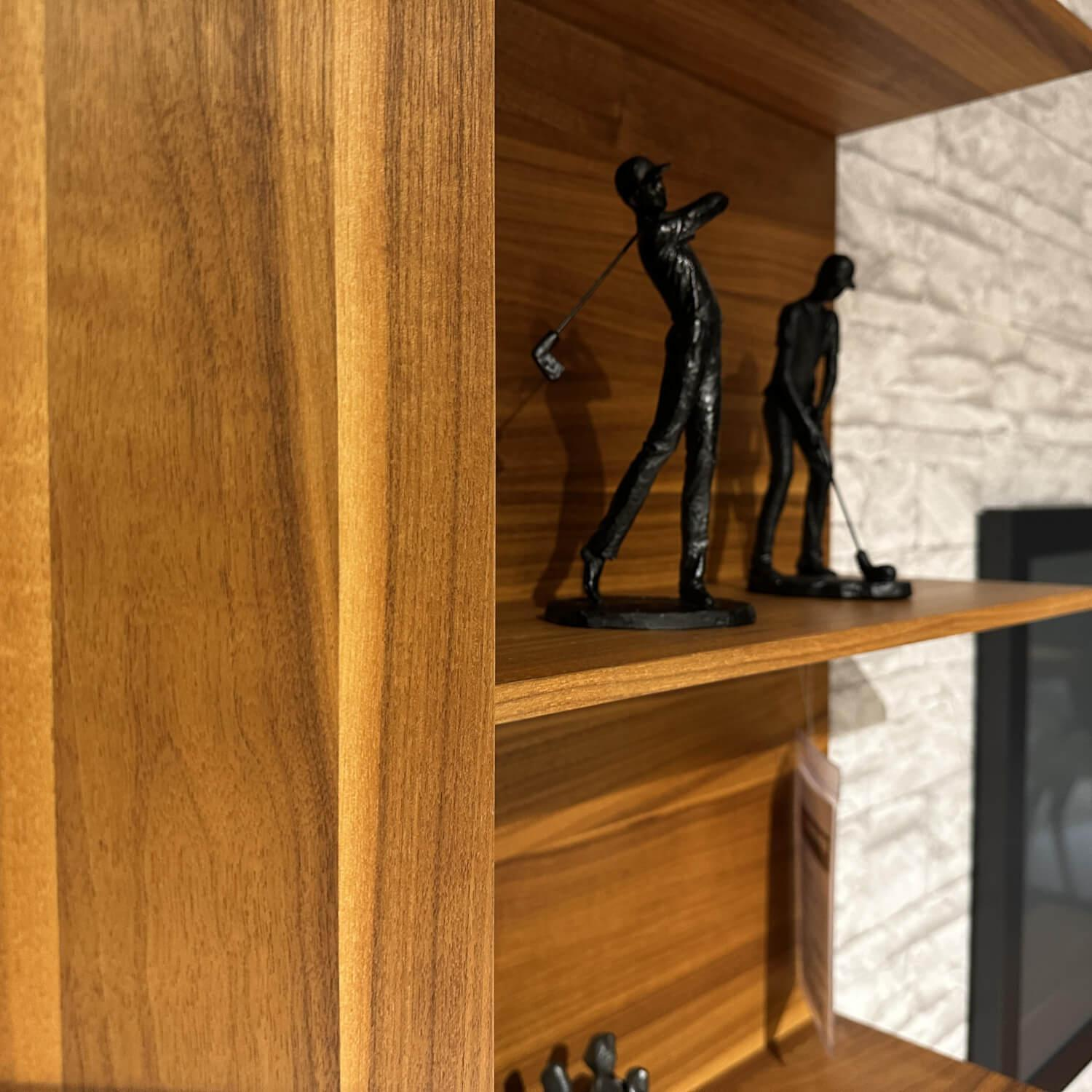 Team 7 - Wohnwand Filigno Nussbaum Und Glas Klarglas - 5