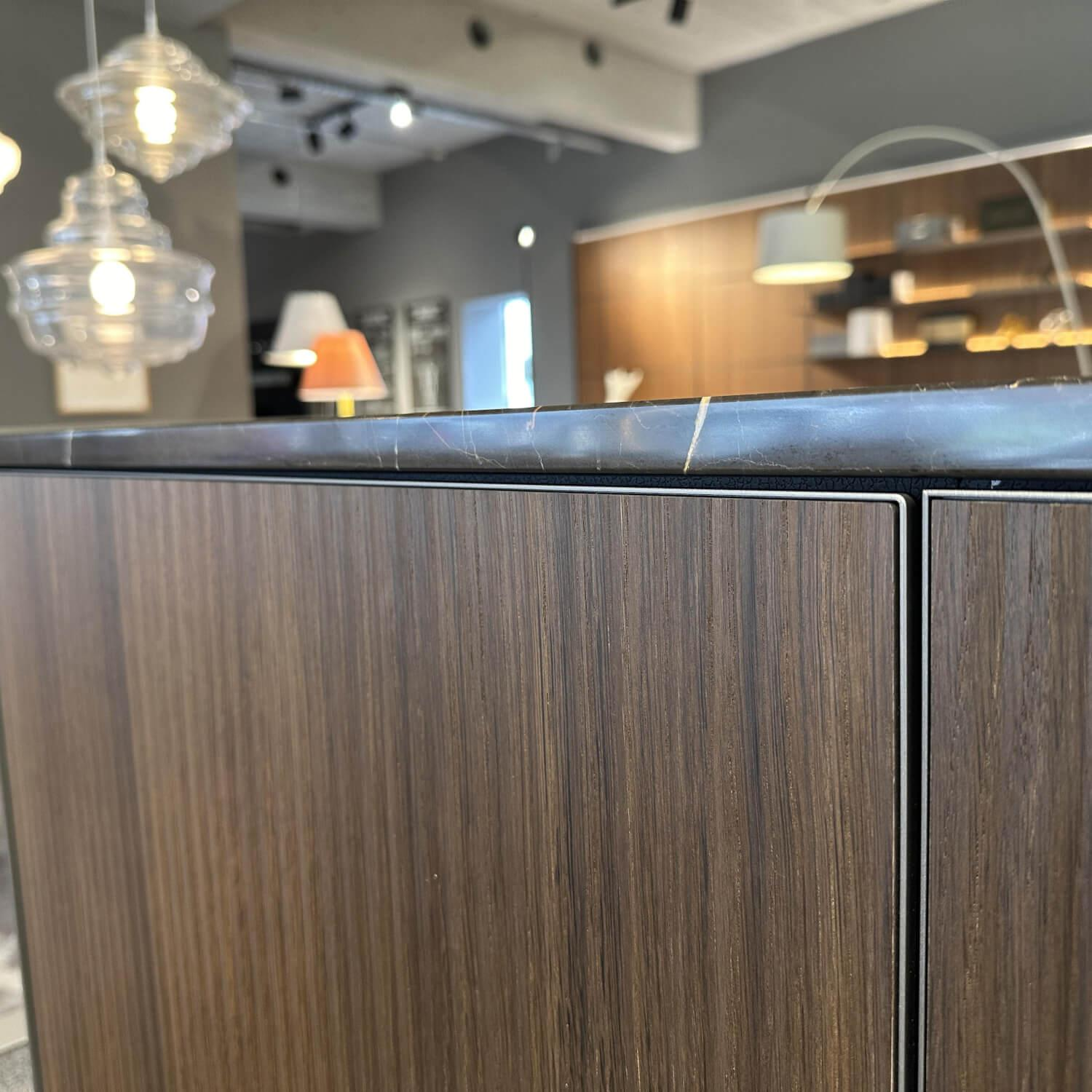 Rimadesio - Sideboard Self Bold Abdeckplatte Mamor Noir Saint Laurent - 9