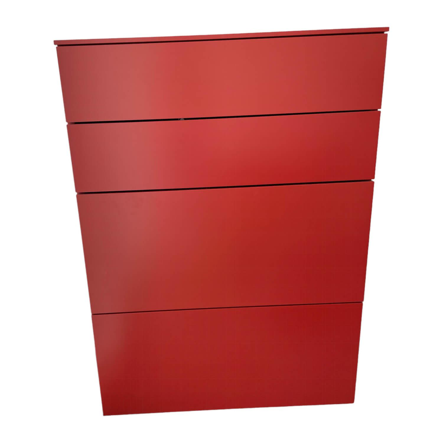 Highboard Cubo Indisch Rot