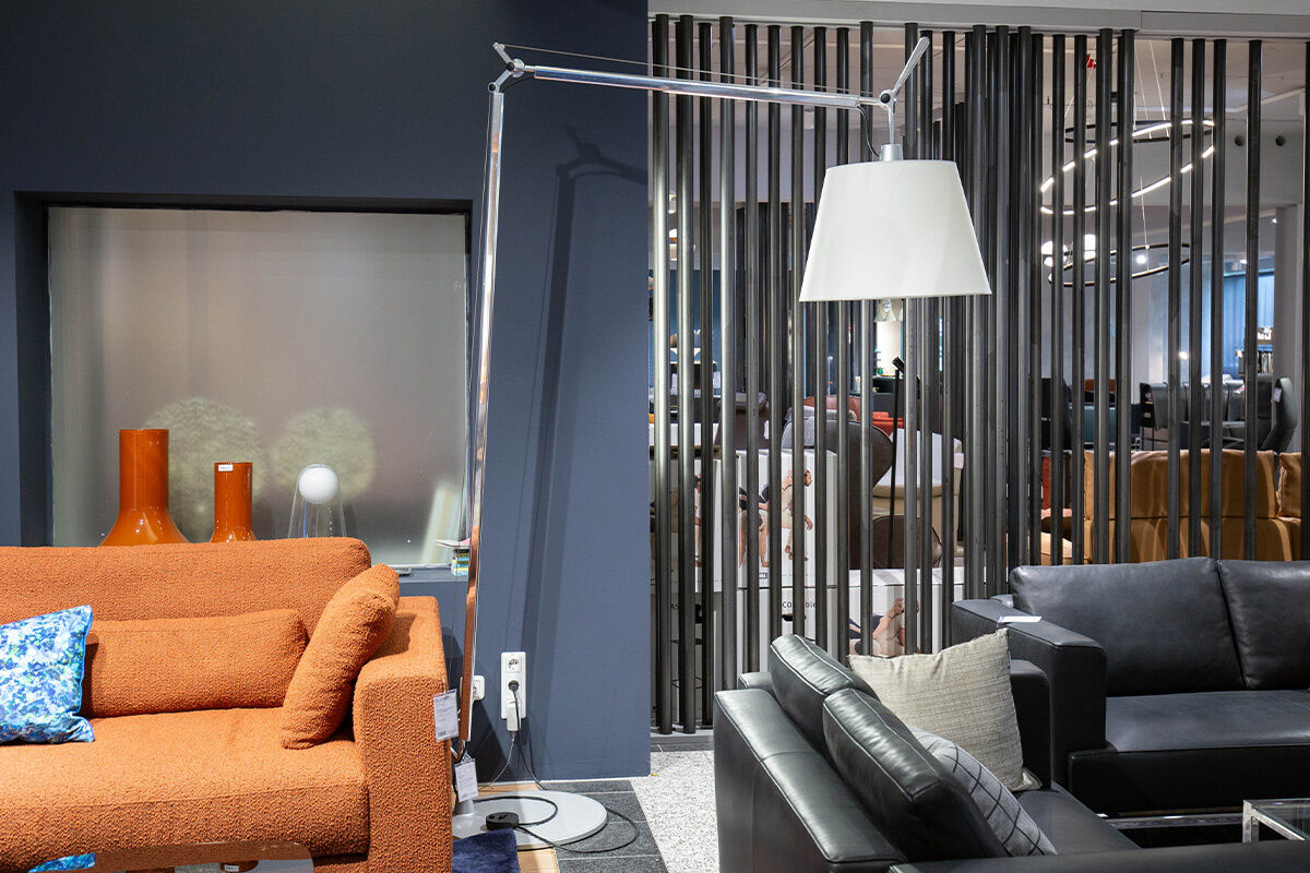 Artemide - Lampe Tolomeo Maxi Schirm Pergamentpapier Weiß Gestell Aluminium Und Metall Silber Dimmbar - 5