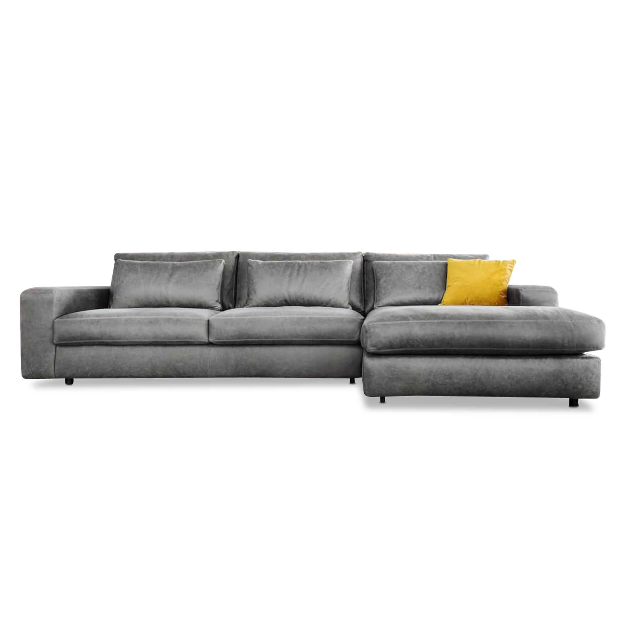 Meisterstücke - Ecksofa M300 Leder Grau - 1