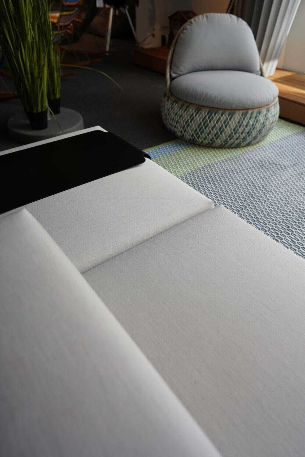 Conmoto - Sofa Outdoor Miami Stoff Hellgrau - 5