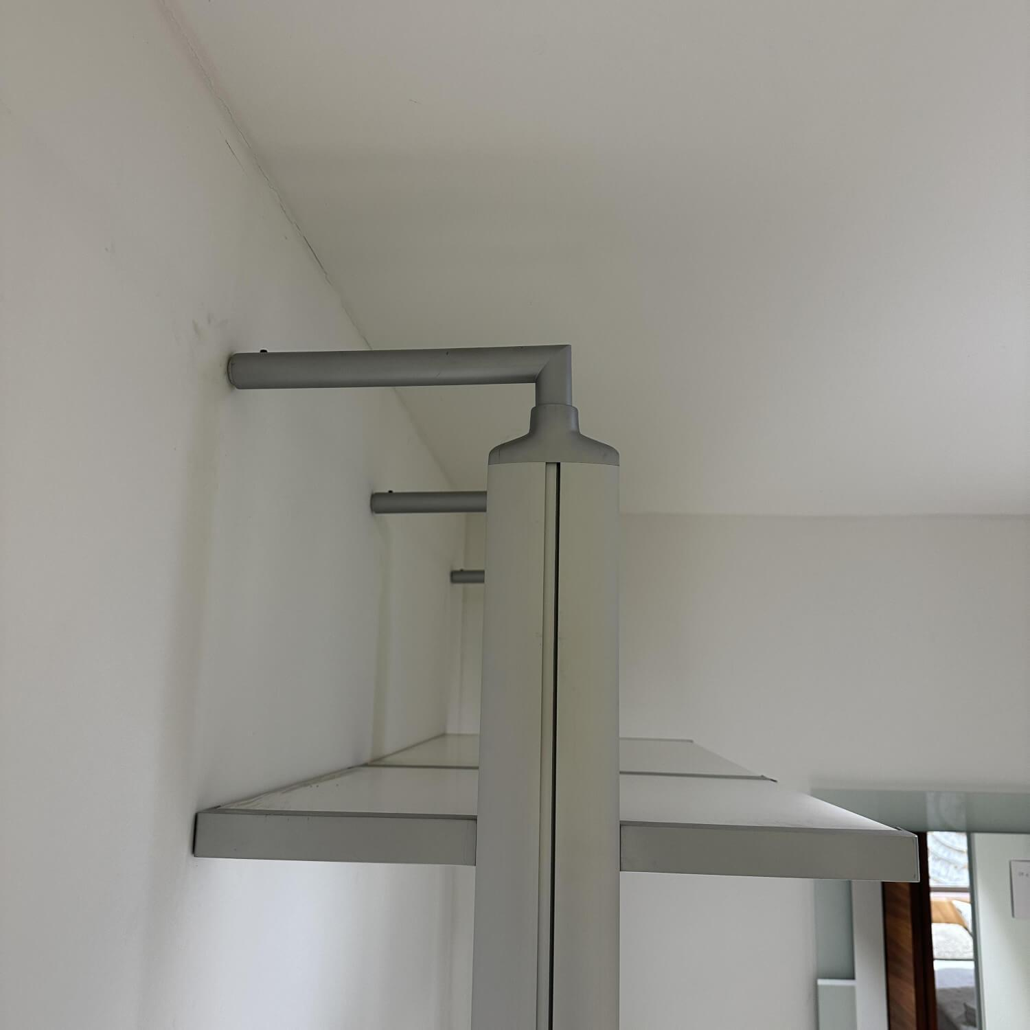 Trüggelmann - Garderobe Stollen System Genesys Gestell Aus Aluminium Schubkästen Sowie Böden Melamin Weiß - 9