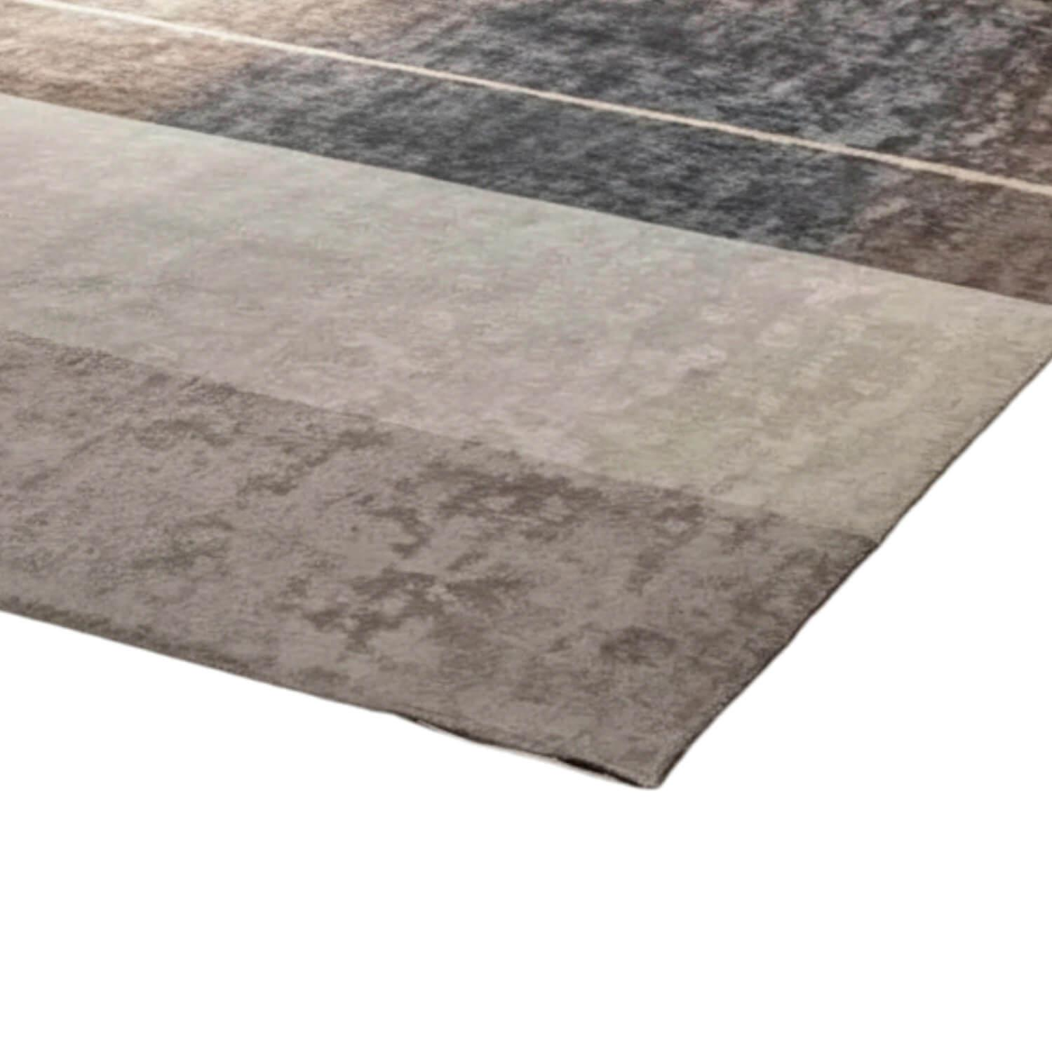 Baxter - Teppich 350x250 Stripes Aschgrau - 1