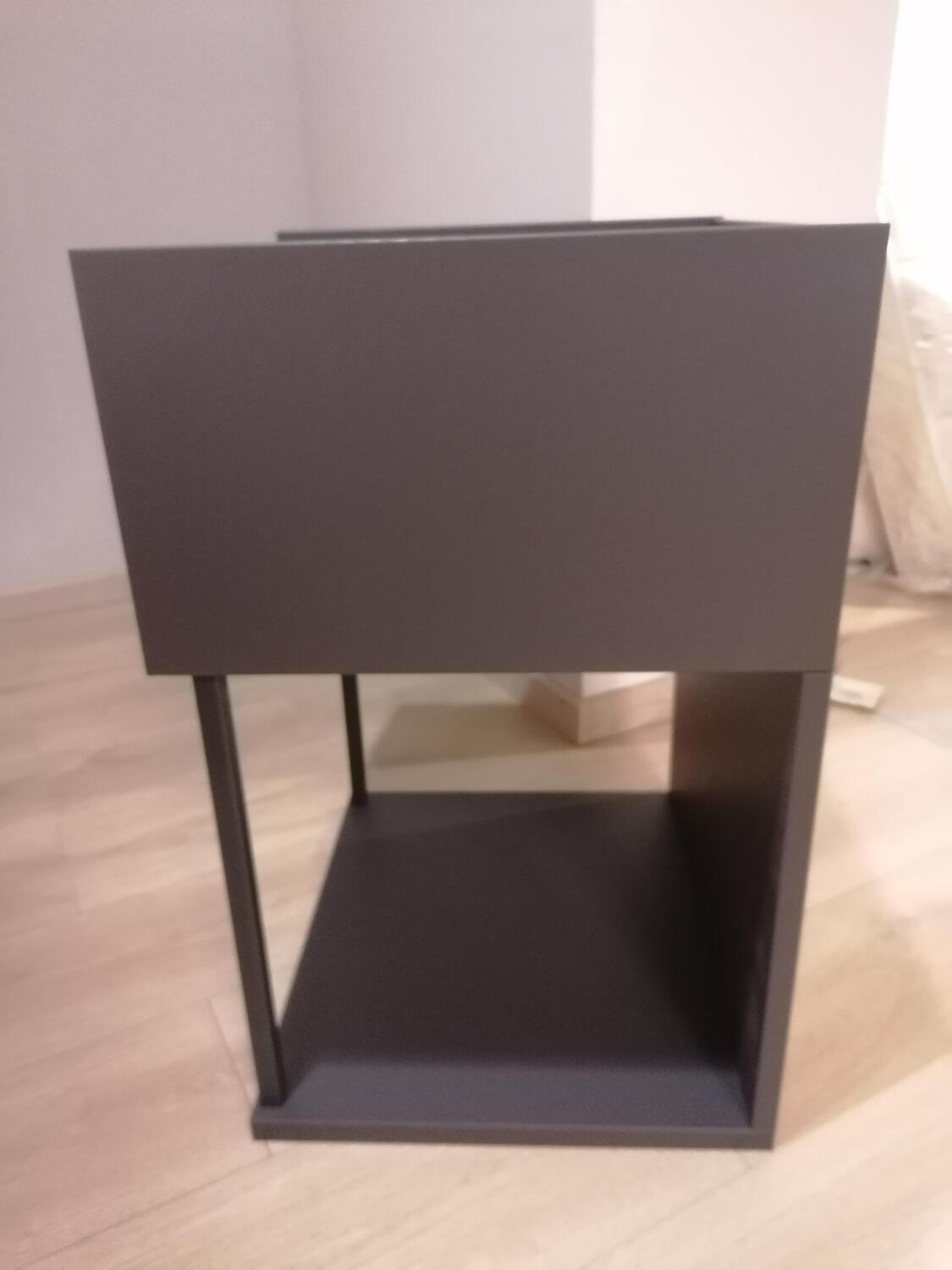 Contur - Boxspringbett Gargano Bezug Stoff 0560 Rosa Fuß Chromfarbig Mit Matratze Topper Und Nachtkonsole - 6