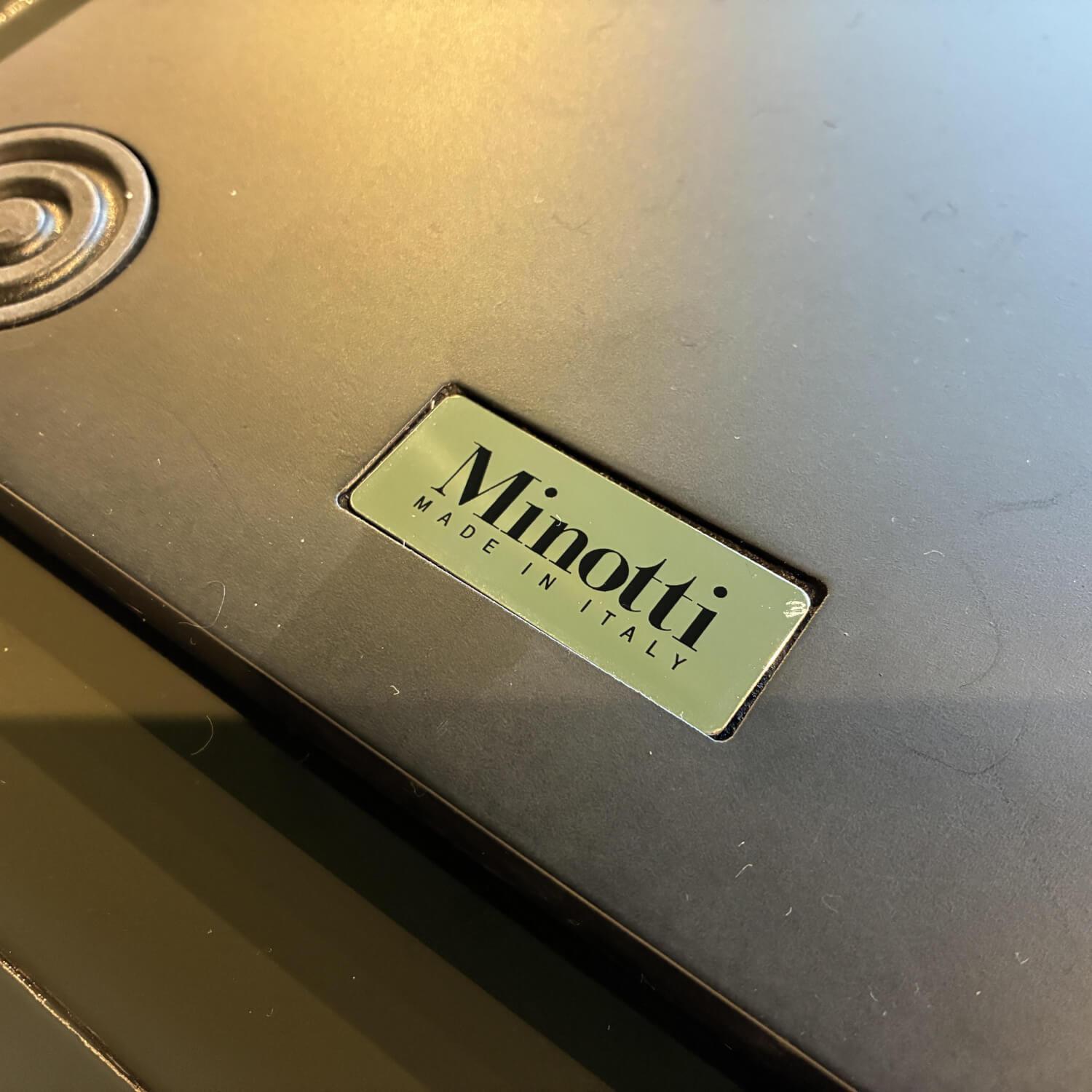 Minotti - 2er-Set Beistelltisch Solid Lack Moos Glänzend - 4