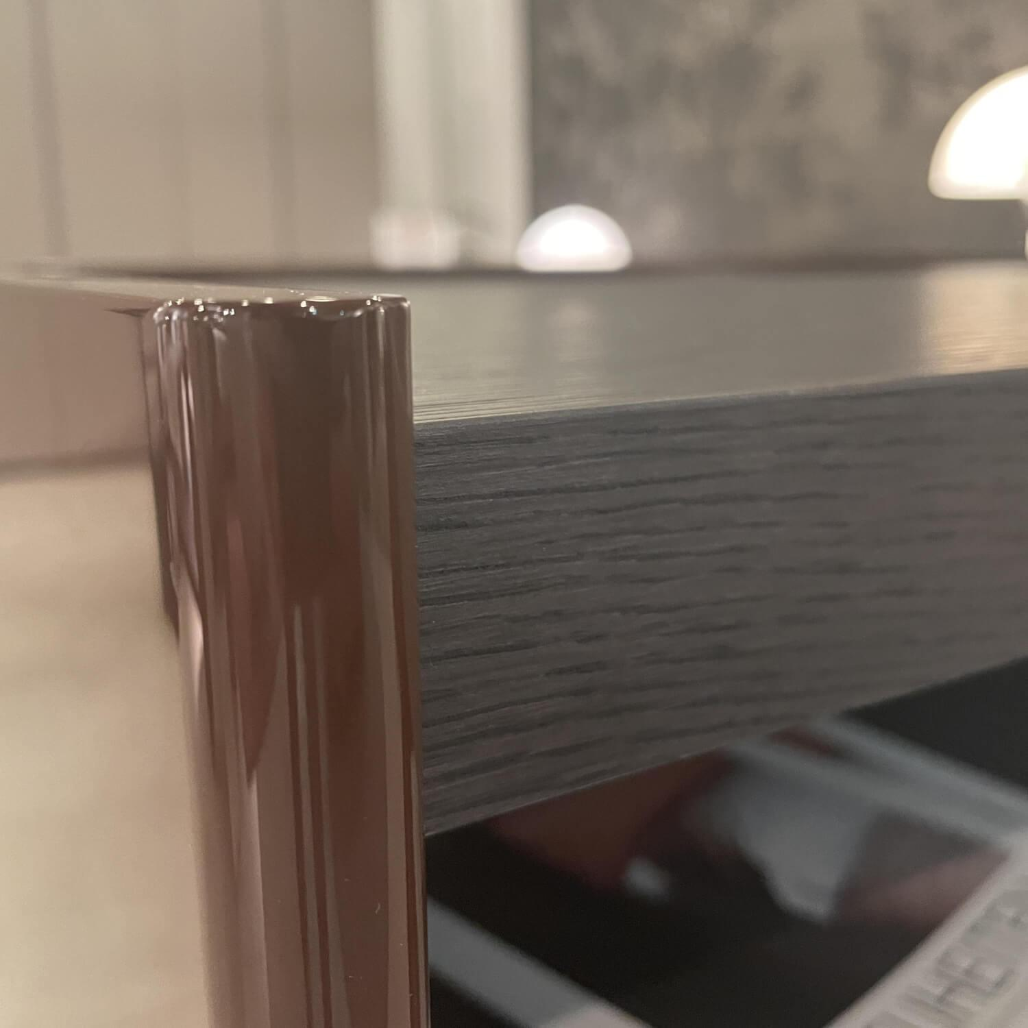 Molteni & C - Kommode 5050 Lack Hochglanz Burgund Eiche grau - 6