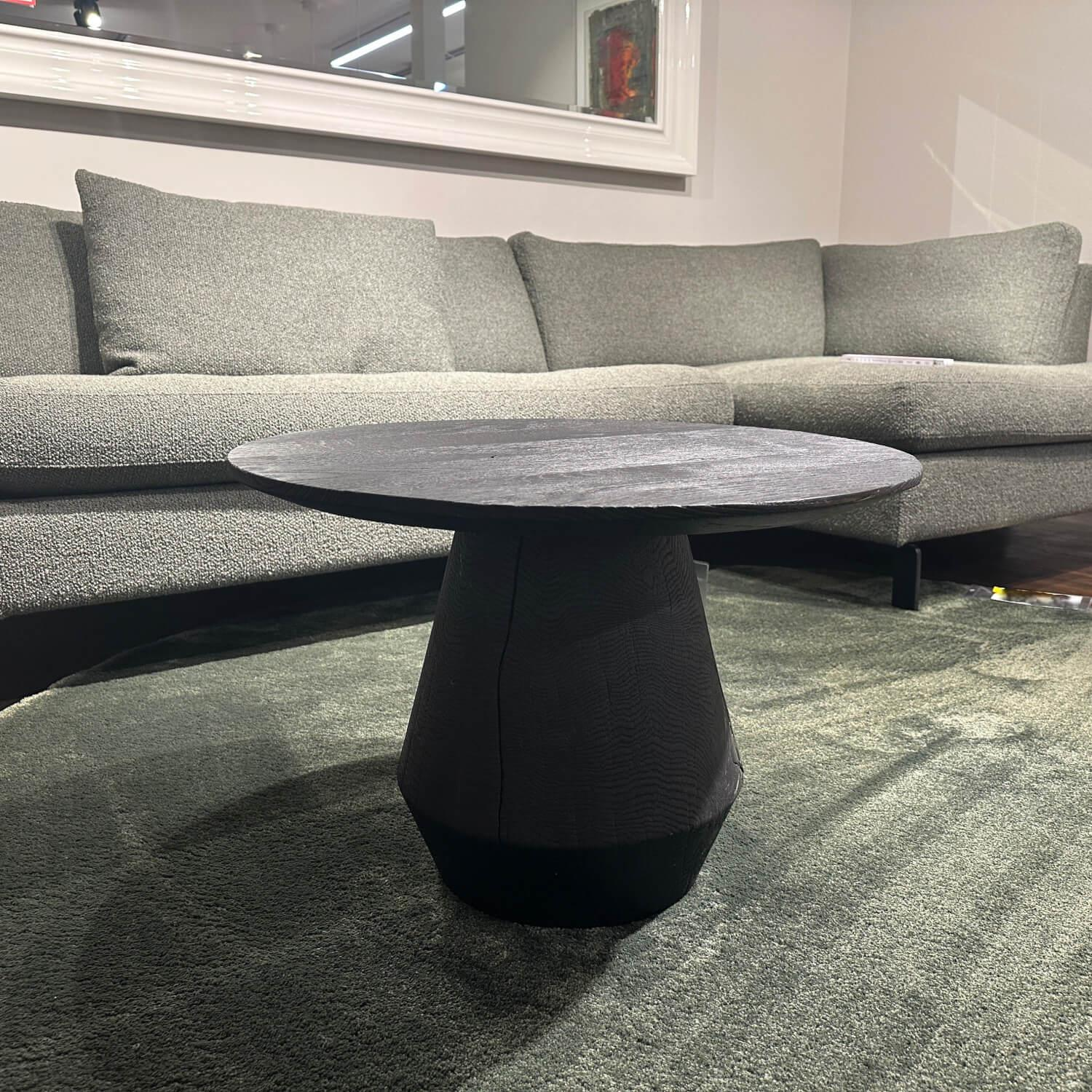 ASCO - Beistelltisch Ivy Brandeiche Natur Strukturiert Gebürstet Geölt Naturstein - 6