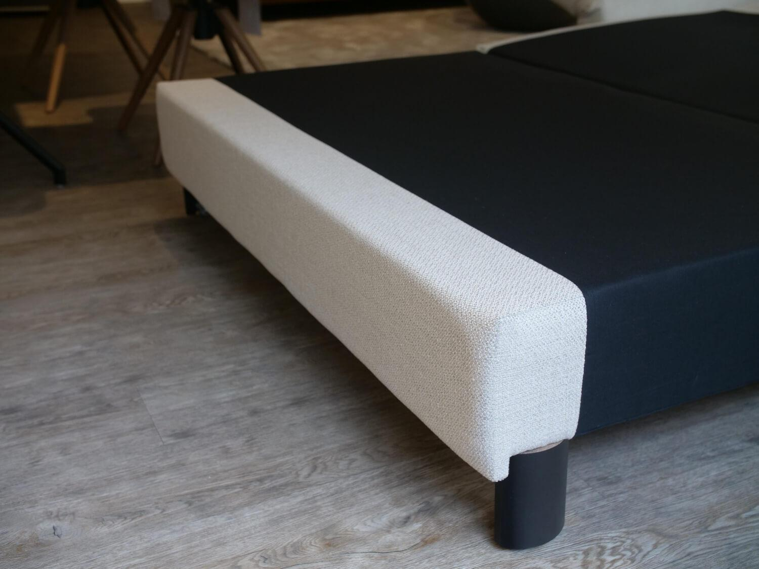Franz Fertig - Schlafsofa Malou Stoff E-5116 Beige Gestell Buchenholz - 5