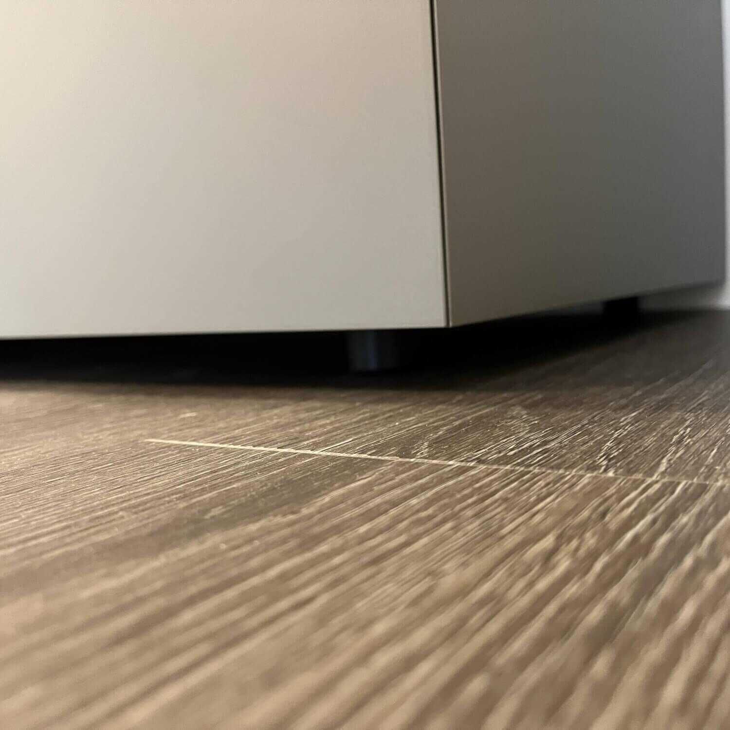 Interlübke - Sideboard just Cube Bold Lack Silbergrau Metallic M11 - 12