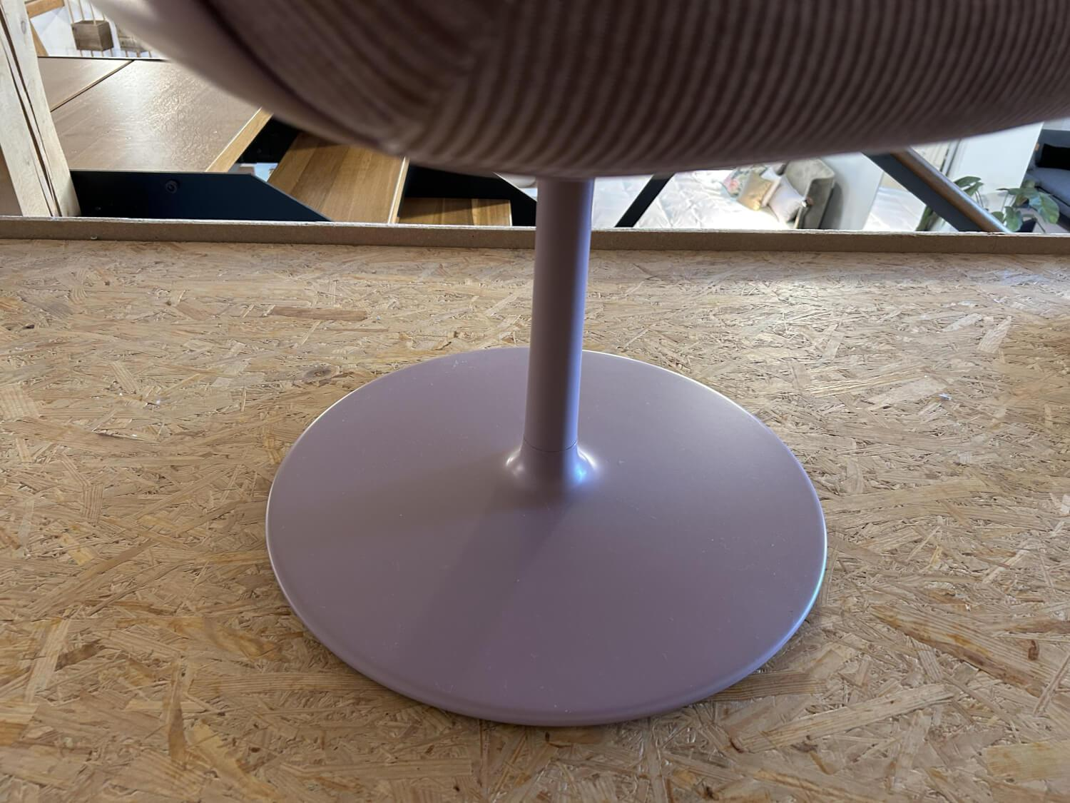 COR - 2er-Set Alvo Stoff 9075 Altrose Tellerfuß - 4