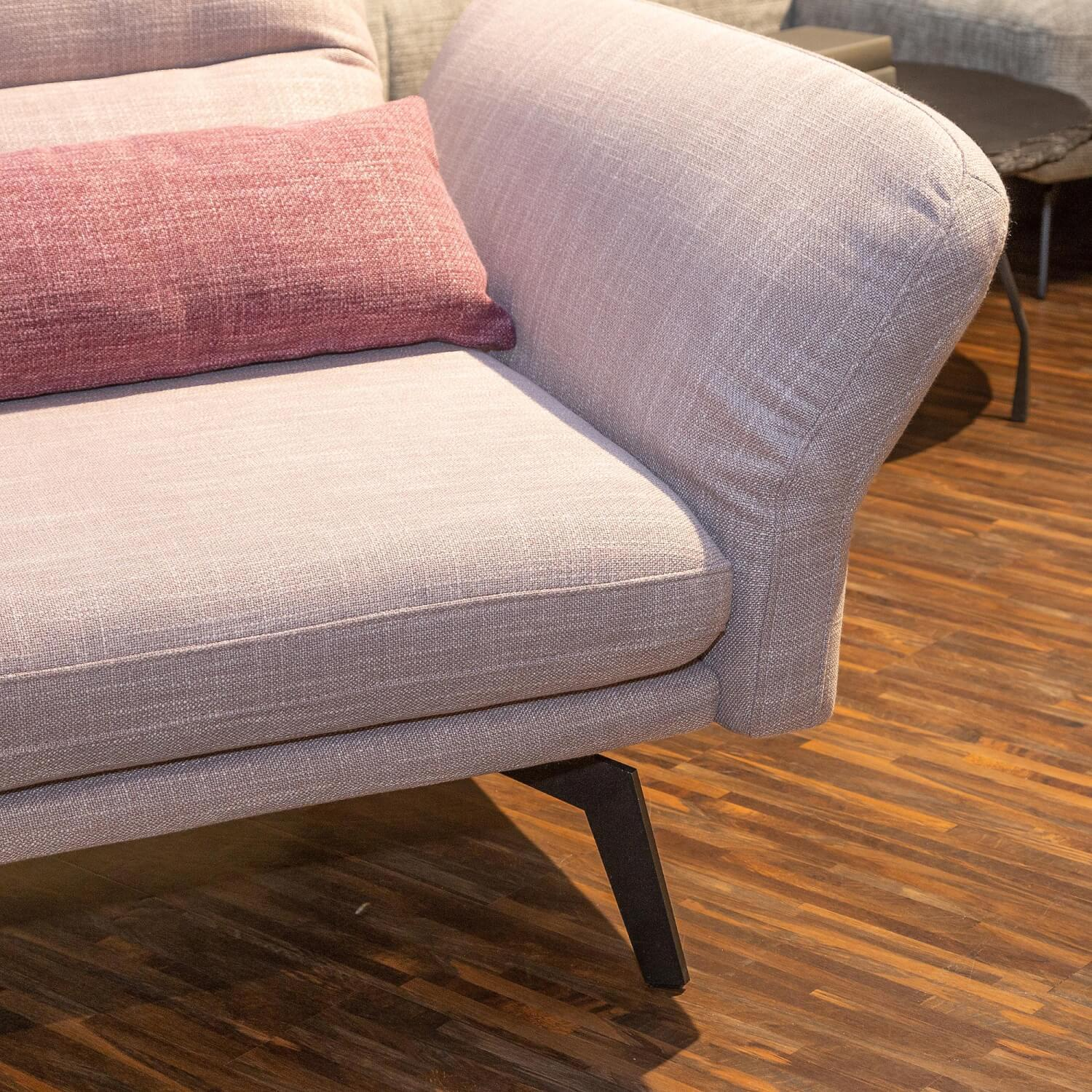 Comfort Republic - Sofa Poga Alexander Bezug City 160 Magnolia IV Fuß MF1 Schwarz - 7