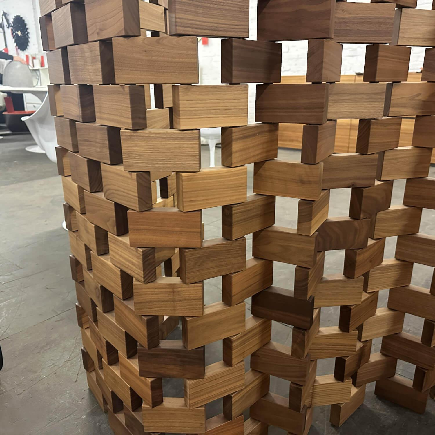 Cassina - Paravent Ambassade Nussbaum Massiv - 3