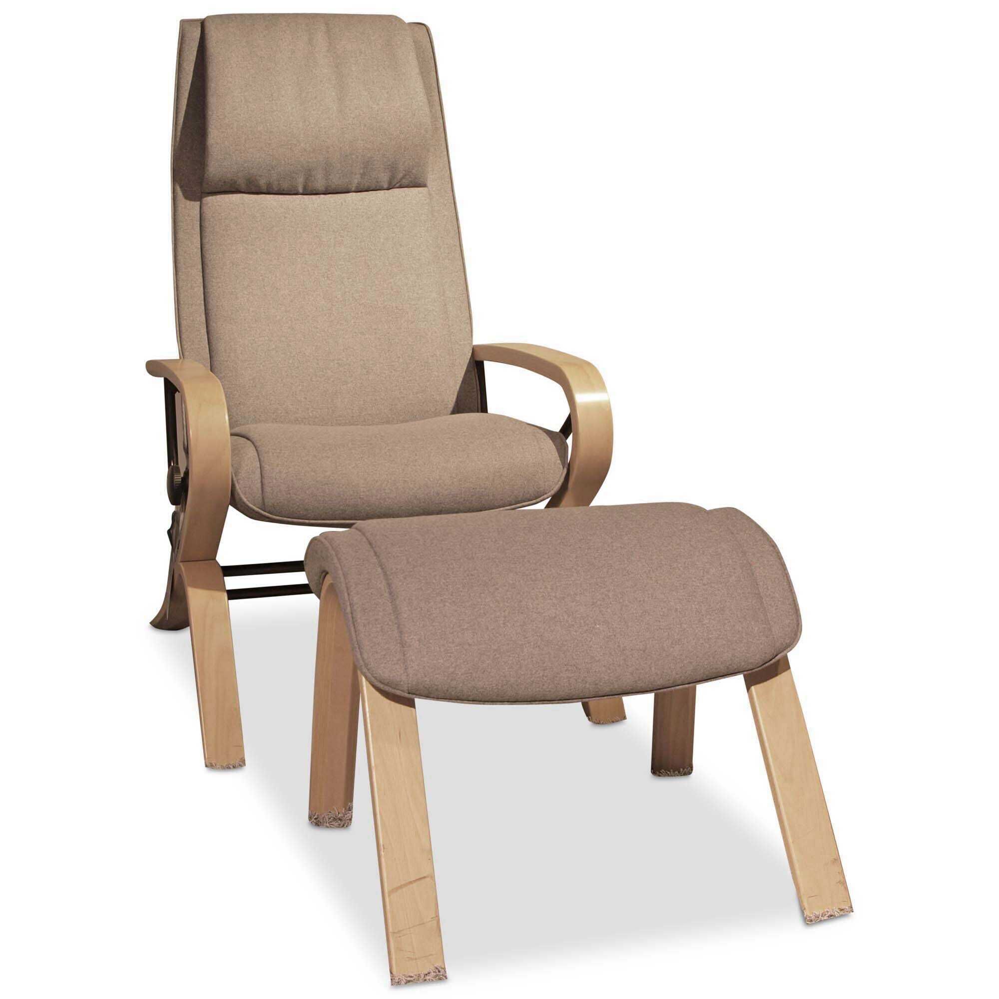 Stressles_You Stressless - Sessel You (mit Hocker) in Grau - 1