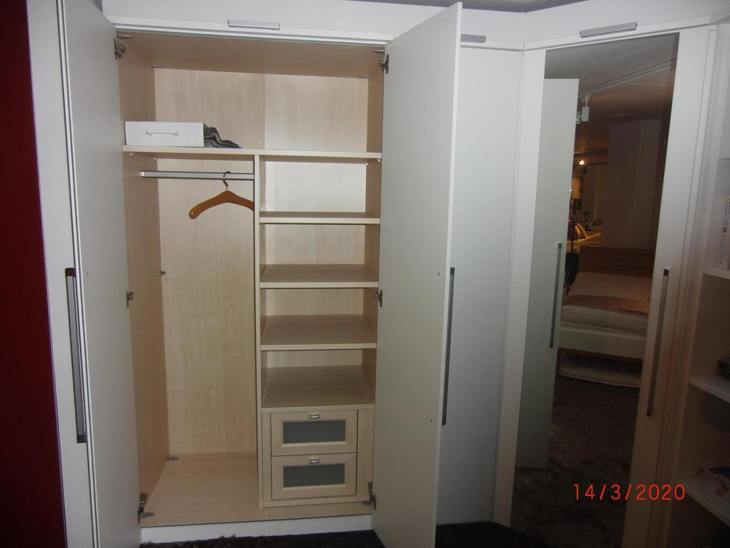 Nolte - Drehtüren-Planungsschrank Horizont 8000 Polarweiß - 6