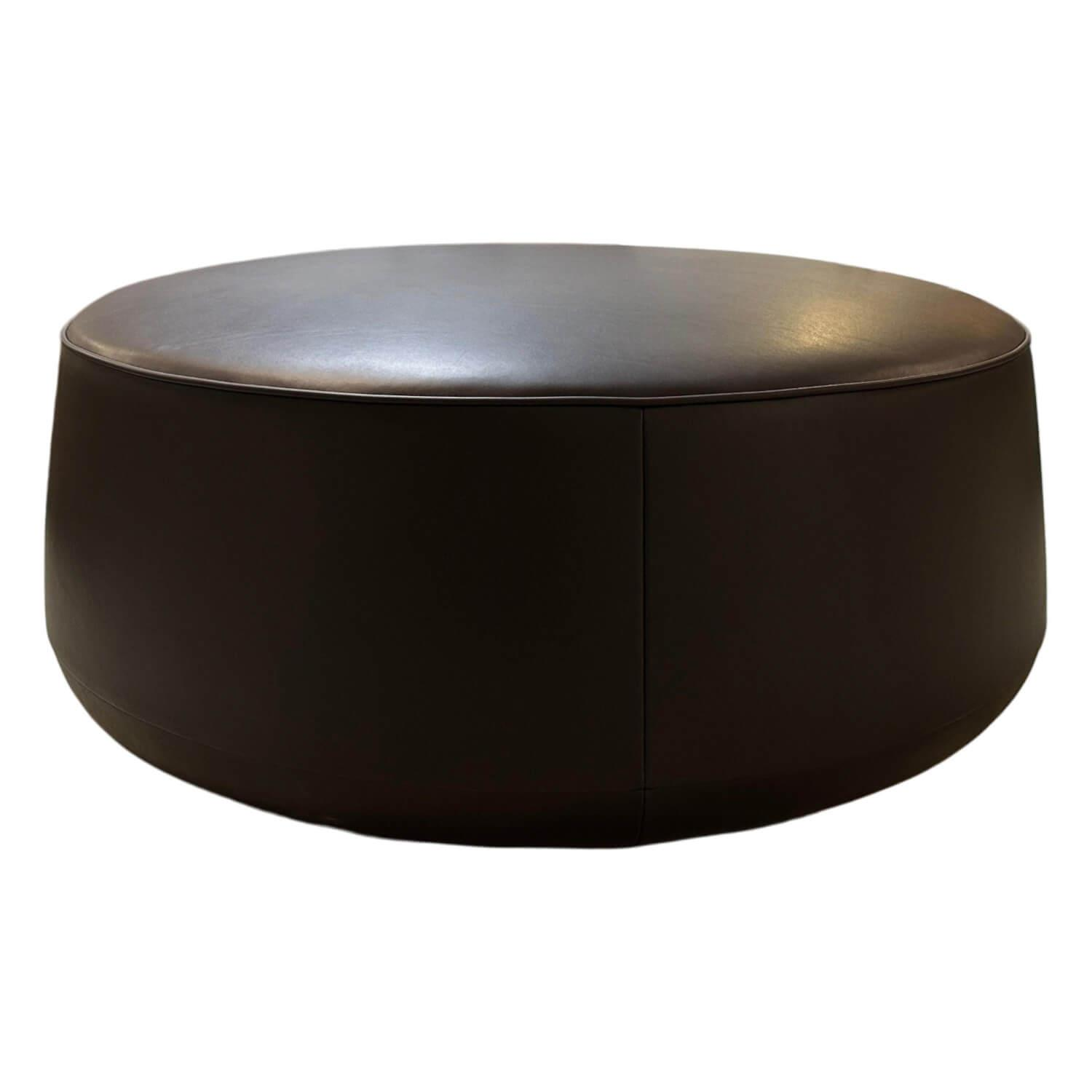 Bielefelder Werkstätten - Hocker Nimbo BW-186-2000 Leder Provence Negro Schwarz - 1