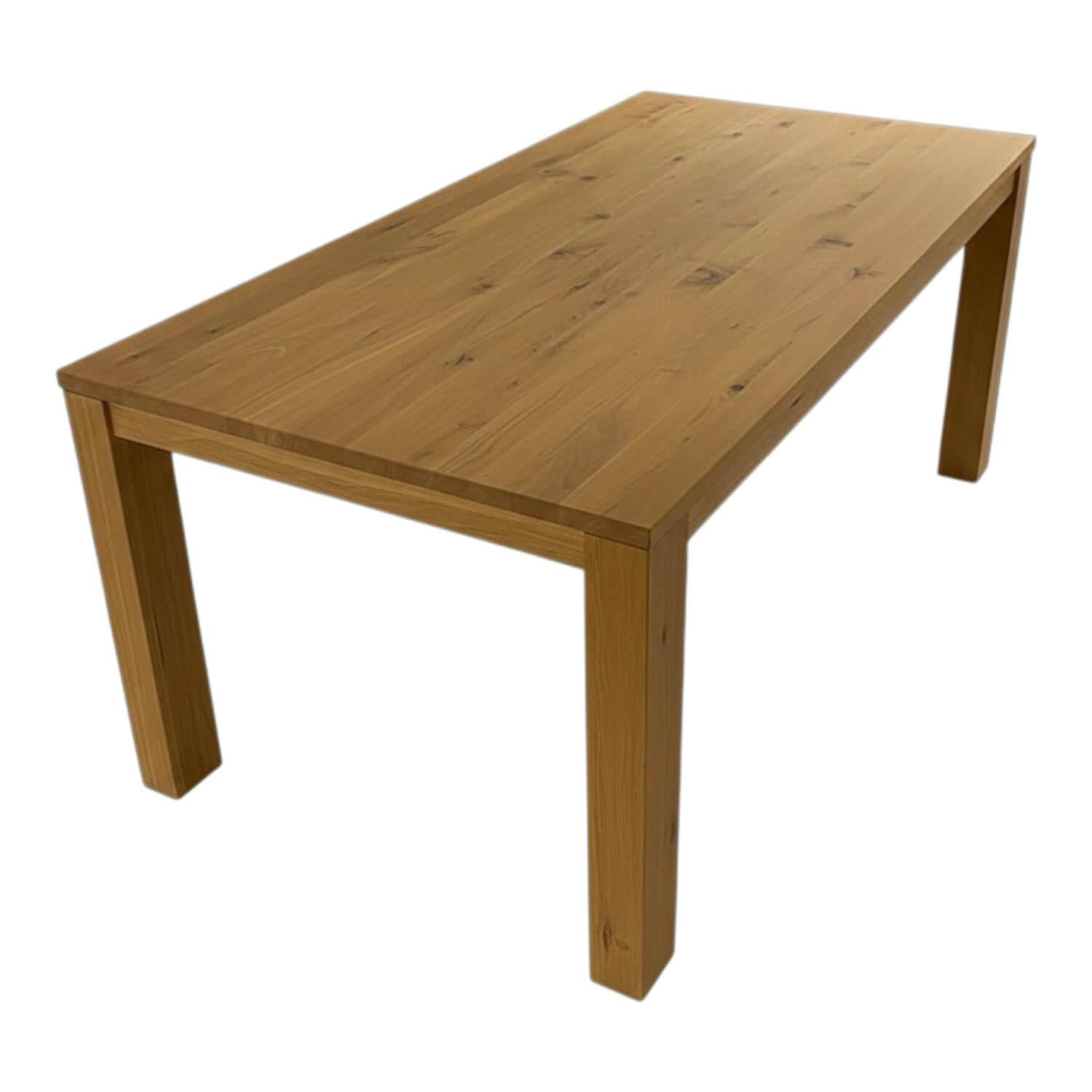 DKK - Esstisch Twenty Natureiche Bianco Massiv - 1