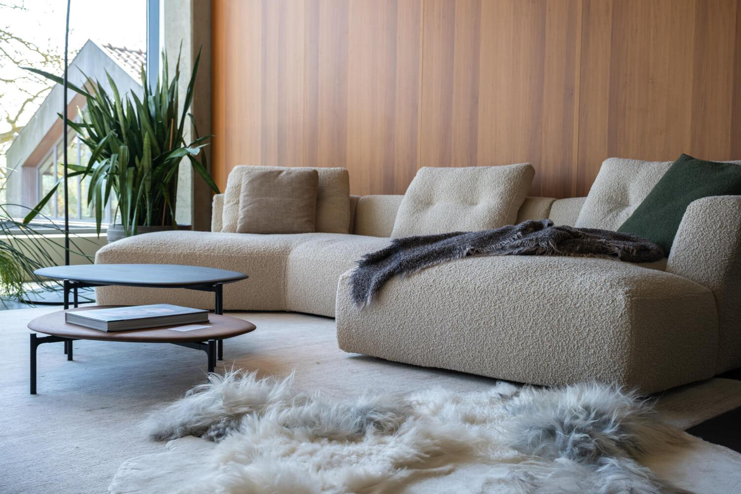 Cassina - Sofa Sengu Bold Stoff Lookbold 13L454 Corda Beige - 3
