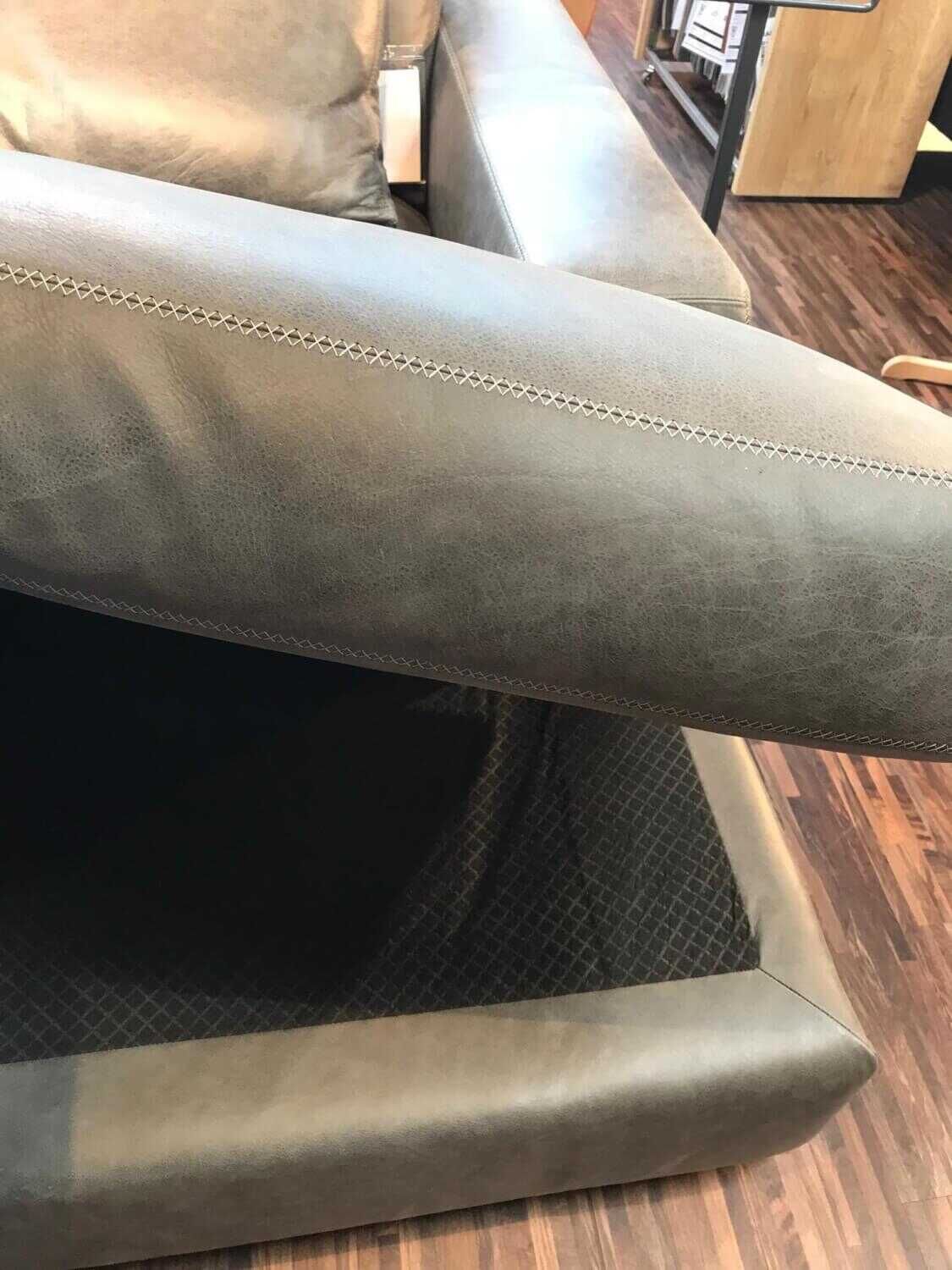 Meisterstücke - Ecksofa M300 Leder Grau - 6