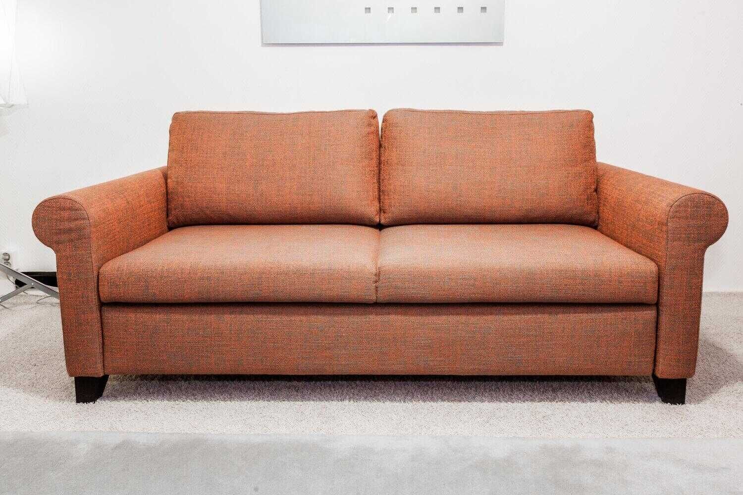 Signet - Sofa Duna 160 Stoff Orange Schlaffunktion - 5