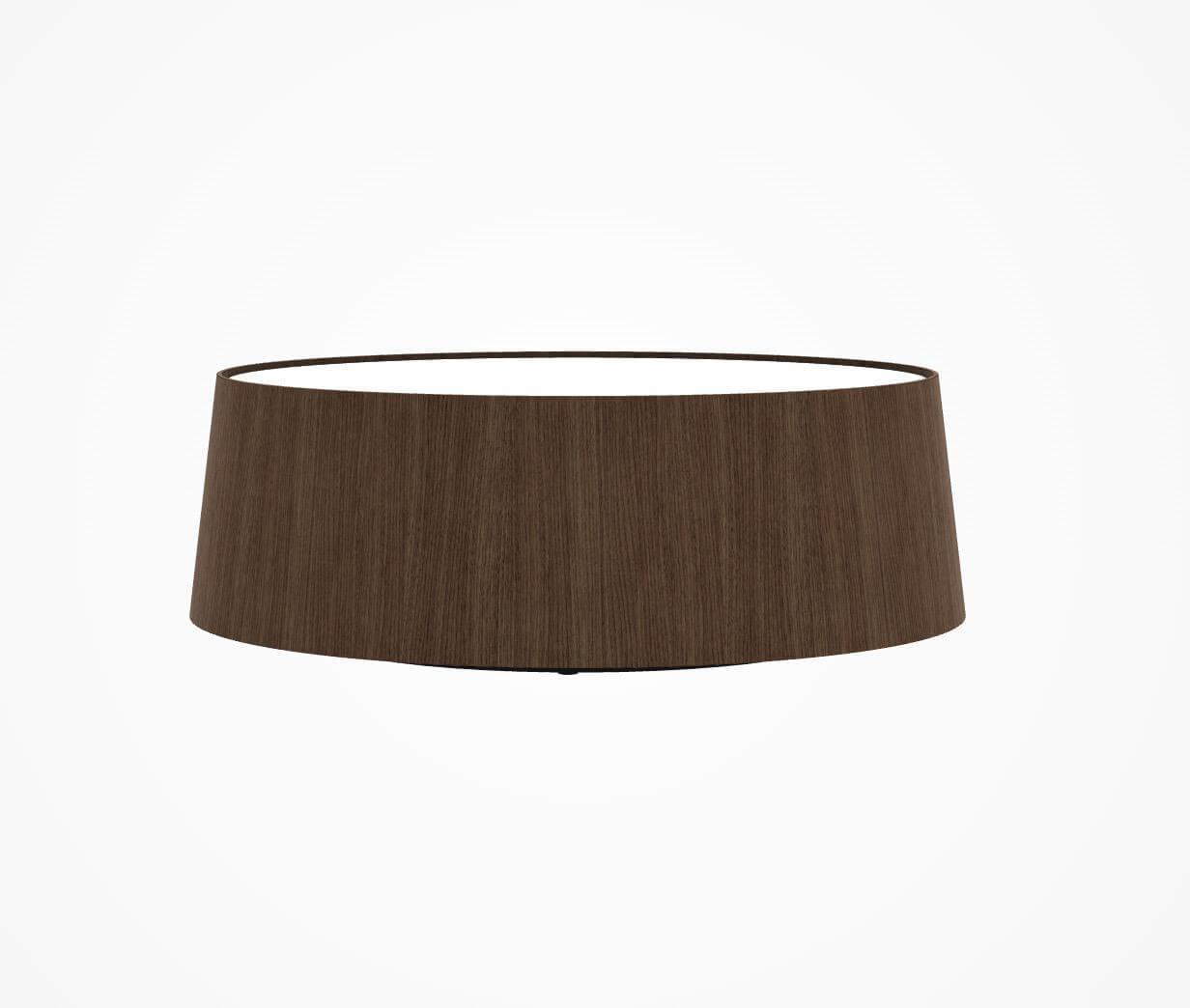 B&B Italia - Couchtisch Planck Tischplatte Glas Geätzt Halbtransparent Korpus Rosewood Mutilaminar Holz - 2