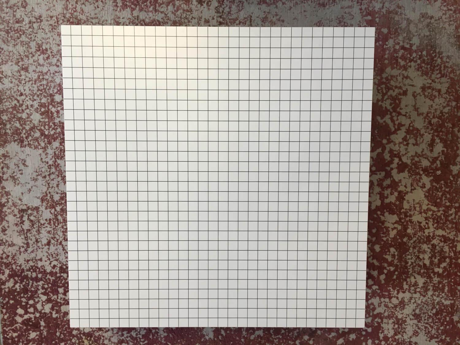 Zanotta - Couchtisch Quaderna 656 Digitaldruck Kariert Sperrholz Kunststofflaminat Weiß - 2