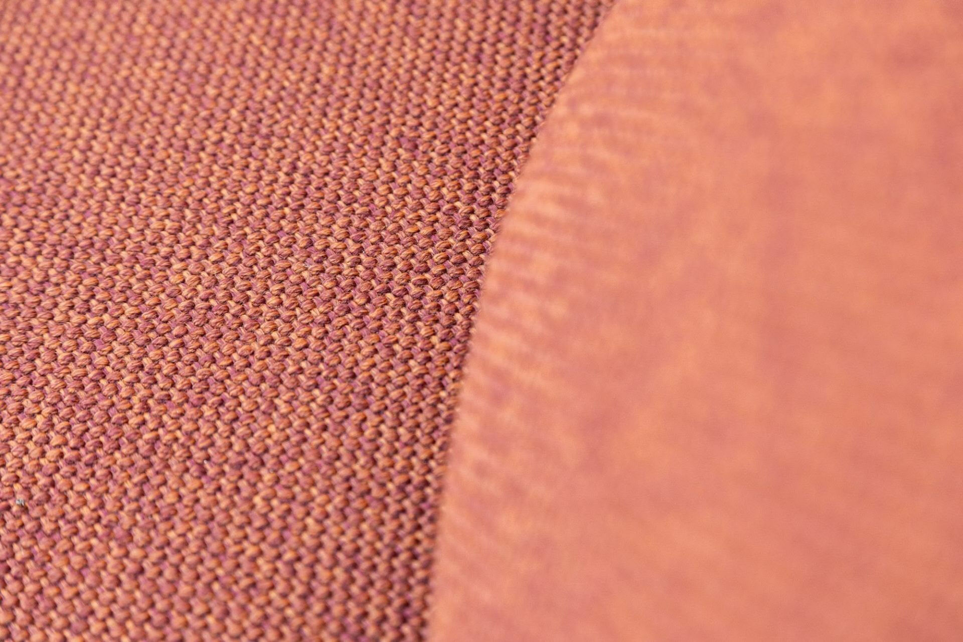 Knoll International - Sofa Lissoni Outdoor Stoff Oasys Rust Orang Rot Gestell Aluminium Epoxid Pulverbeschichtet Weiss - 3