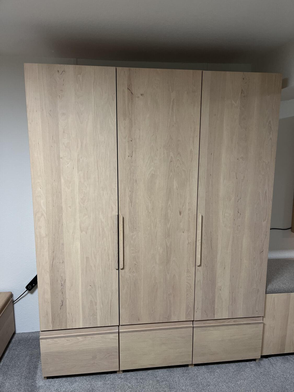 Team 7 - Drehtürenschrank Kids Erle Weißöl - 3