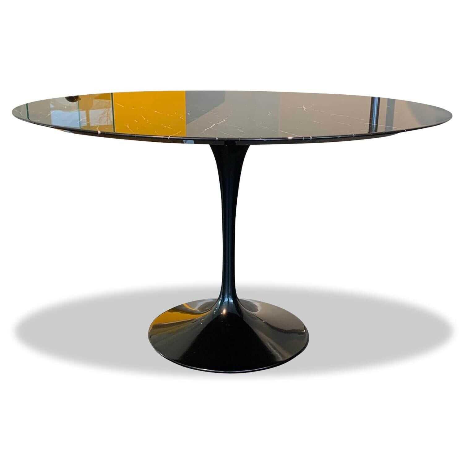 knoll-international-esstisch-saarinen-kollektion-marmor-nero-marquina-tiefschwarz-bd57c9049f26 Knoll International - Esstisch Saarinen Kollektion Marmor Nero Marquina Tiefschwarz - 1