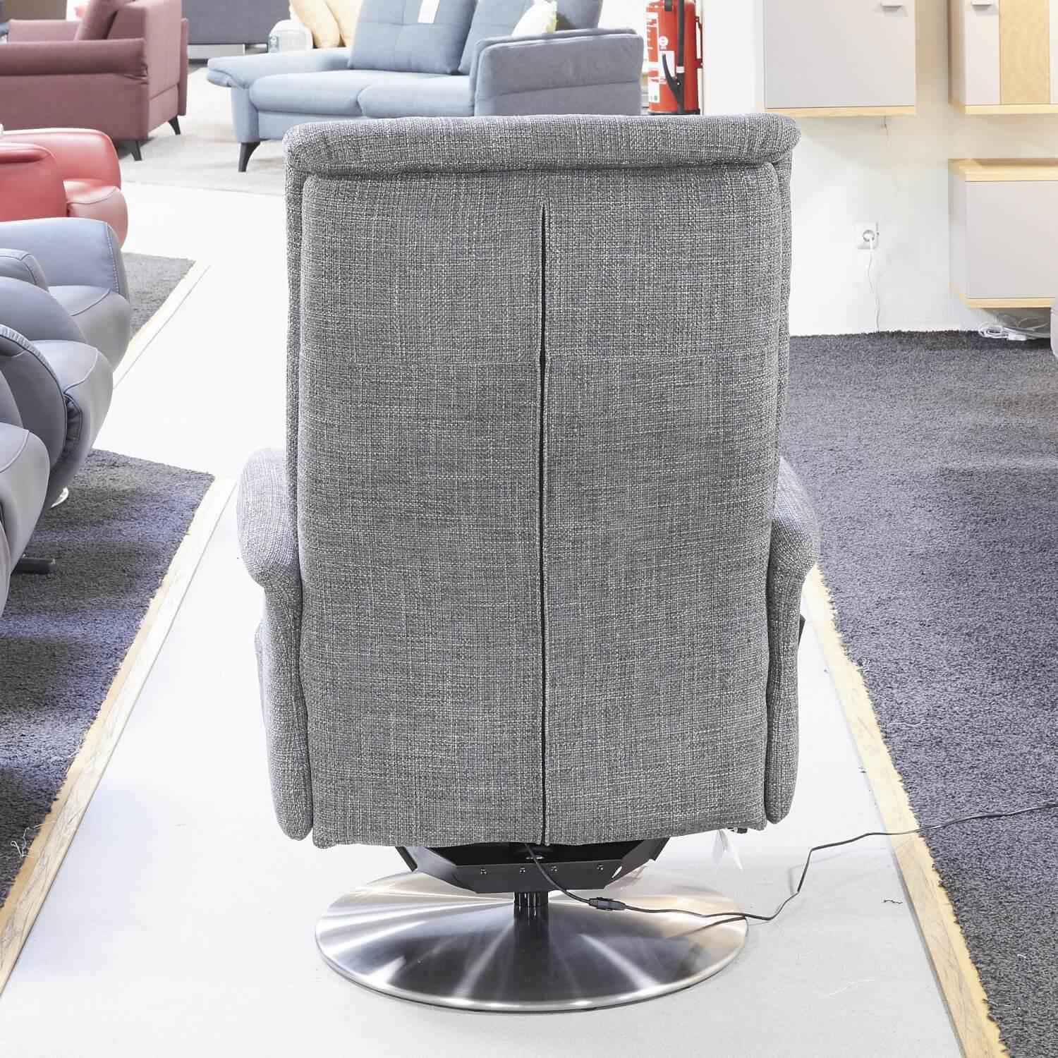 Activineo - Schwerlast-TV-Sessel Bezug Stoff Doro 6 Mode Drehgestell Edelstahl Inklusive Aufstehhilfe - 9