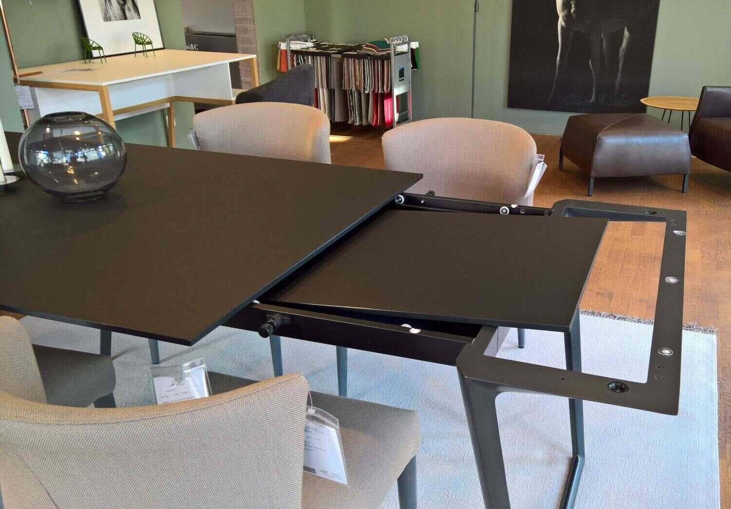 mdf-italia-tisch-axy-extension-fenix-p-080-mattschwarz-gestell-nickel-c300bb8e75c0MMQmMHoP9jDwB MDF Italia - Tisch Axy Extension Fenix P 080 Mattschwarz Gestell Nickel - 7