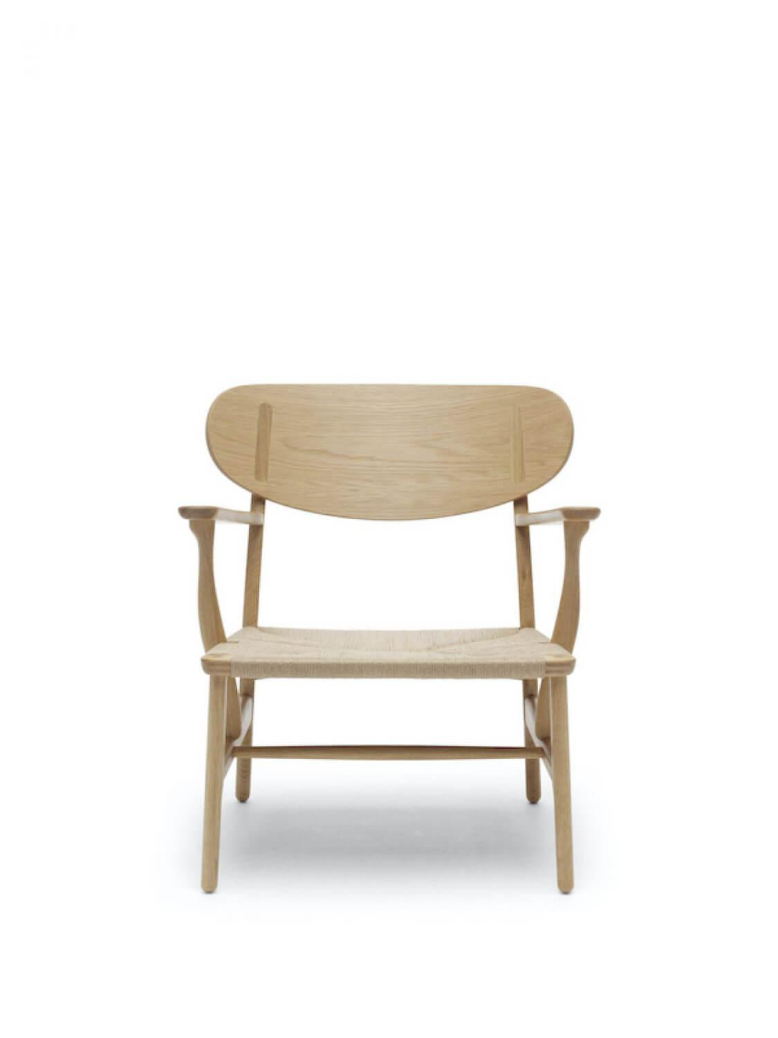 Carl Hansen & Søn - Sessel CH22 Eiche Natur Geölt Geflecht Natur - 2