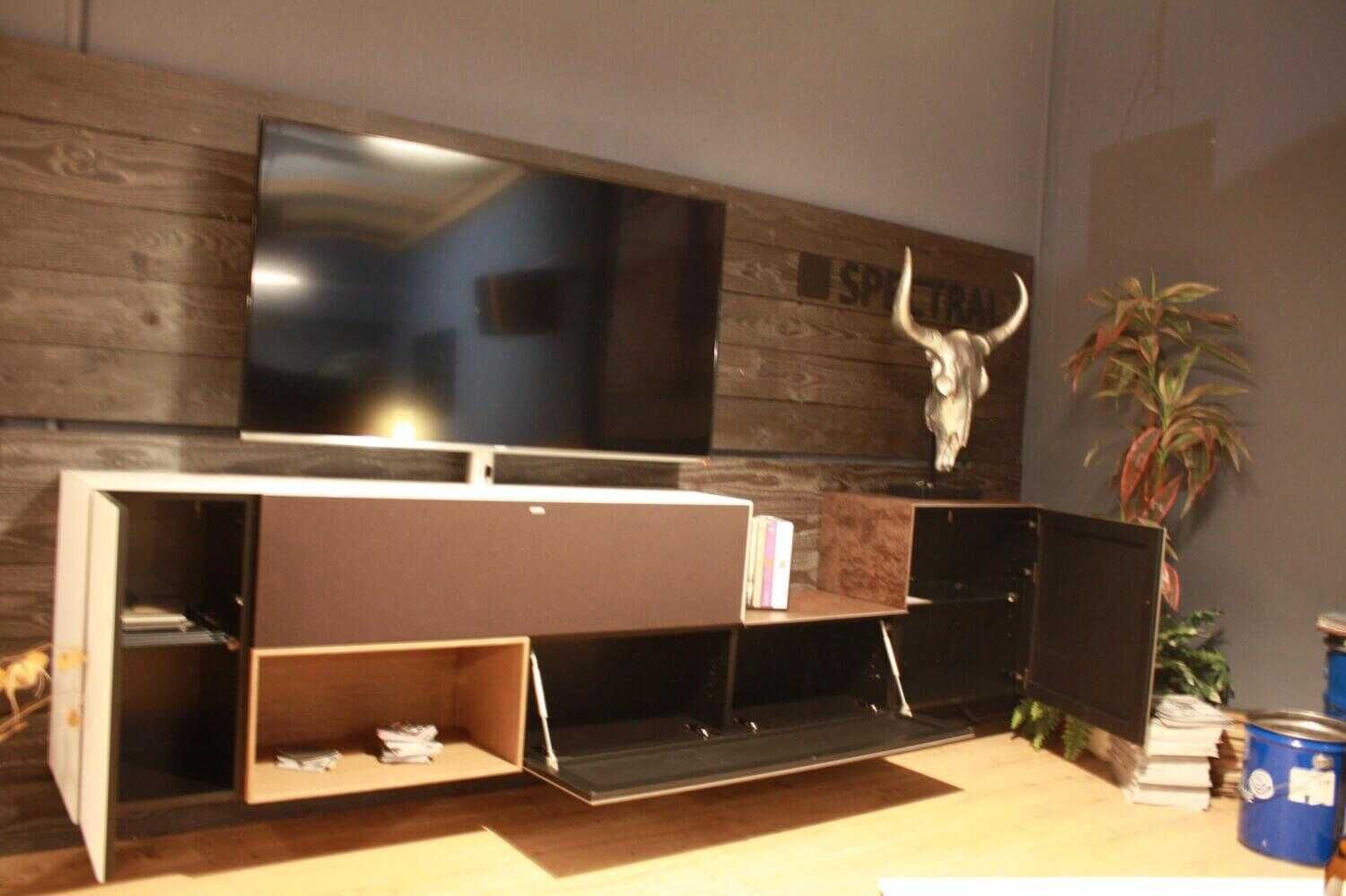 spectral-smart-furniture-wohnwand-ameno-glas-satiniert-wei-C3-9F-keramik-braun-eiche-natur-mit-soundsystem-1ca5e529879dZTkbREZQ35kTH Spectral Smart Furniture - Wohnwand Ameno Glas Satiniert Weiß Keramik Braun Eiche Natur mit Soundsystem - 5