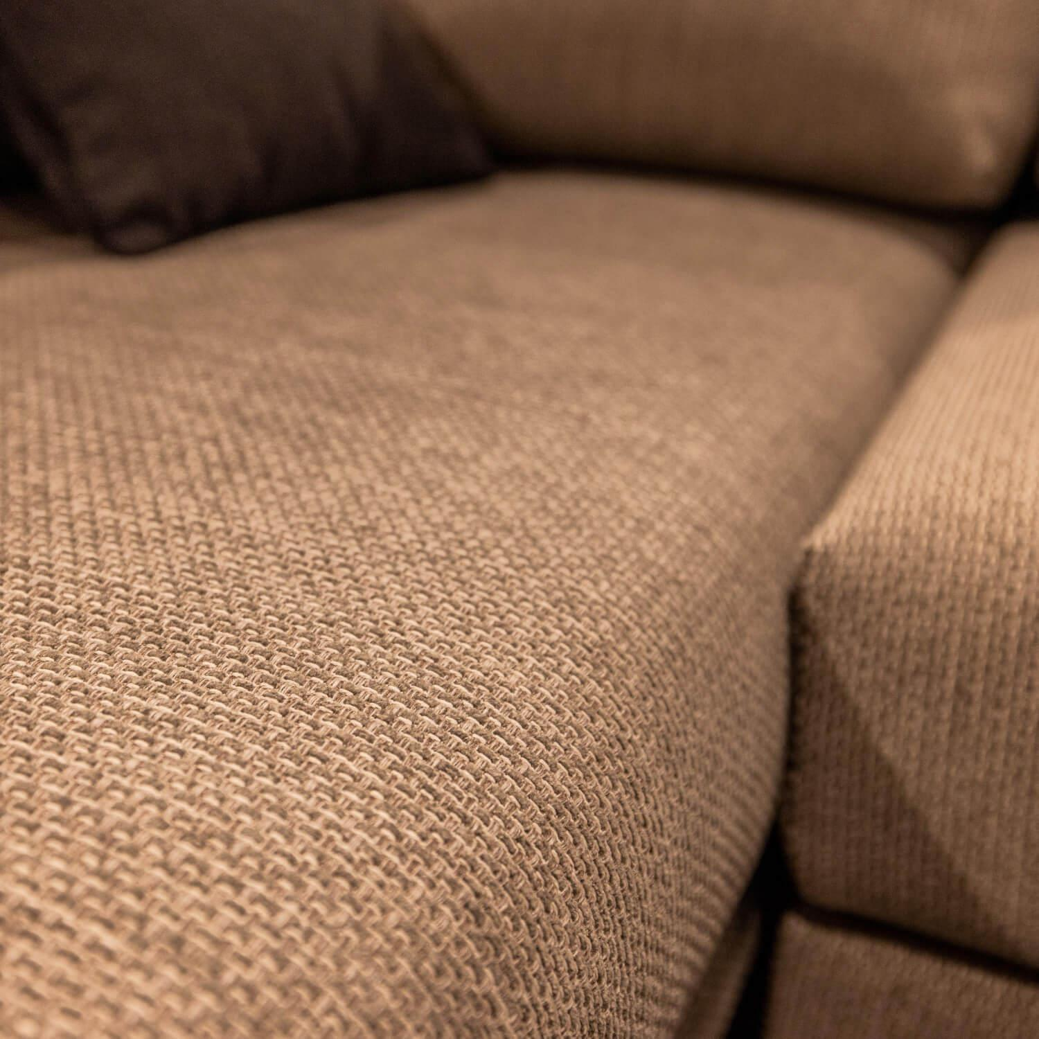 freistil Rolf Benz - Upholstered suite 170 Fabric 4020 Silver gray Steel base black Including 2 cushions - 4