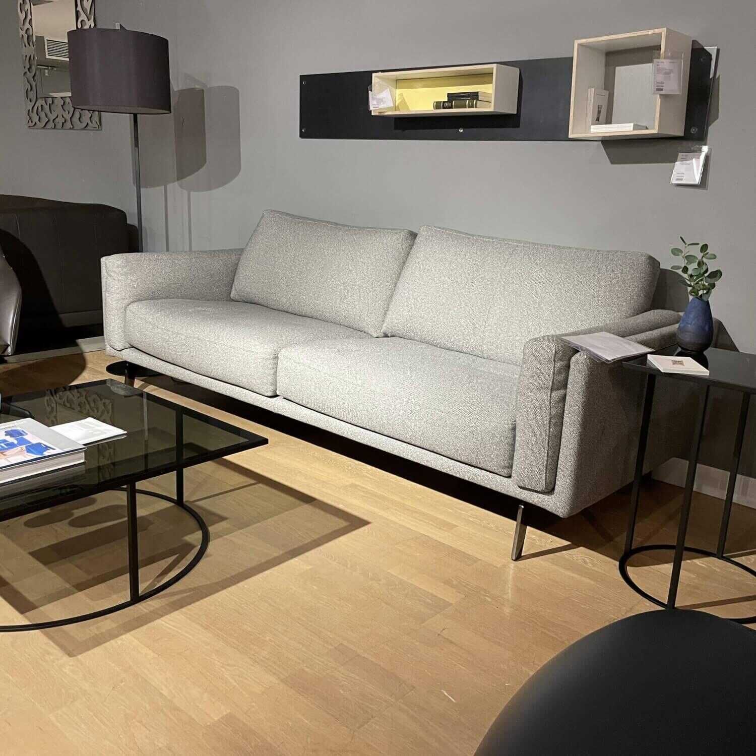 leolux-sofa-bellice-fabric-pitaya-127-loft-frame-onyx-smoked-chrome-b1f57aad13c0 Leolux - Sofa Bellice fabric Pitaya 127 Loft frame Onyx smoked chrome - 2