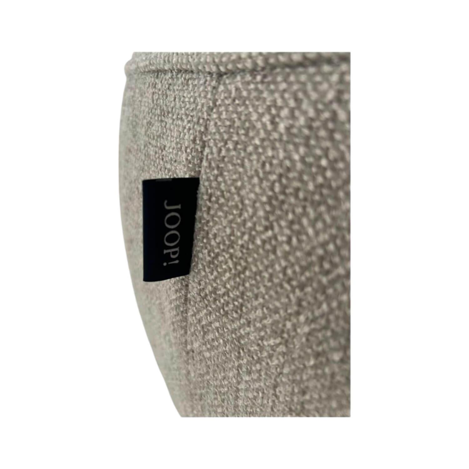 himolla - Hocker 8170 Stoff Jasmin Beige Grau Gestell Metall Schwarz - 6