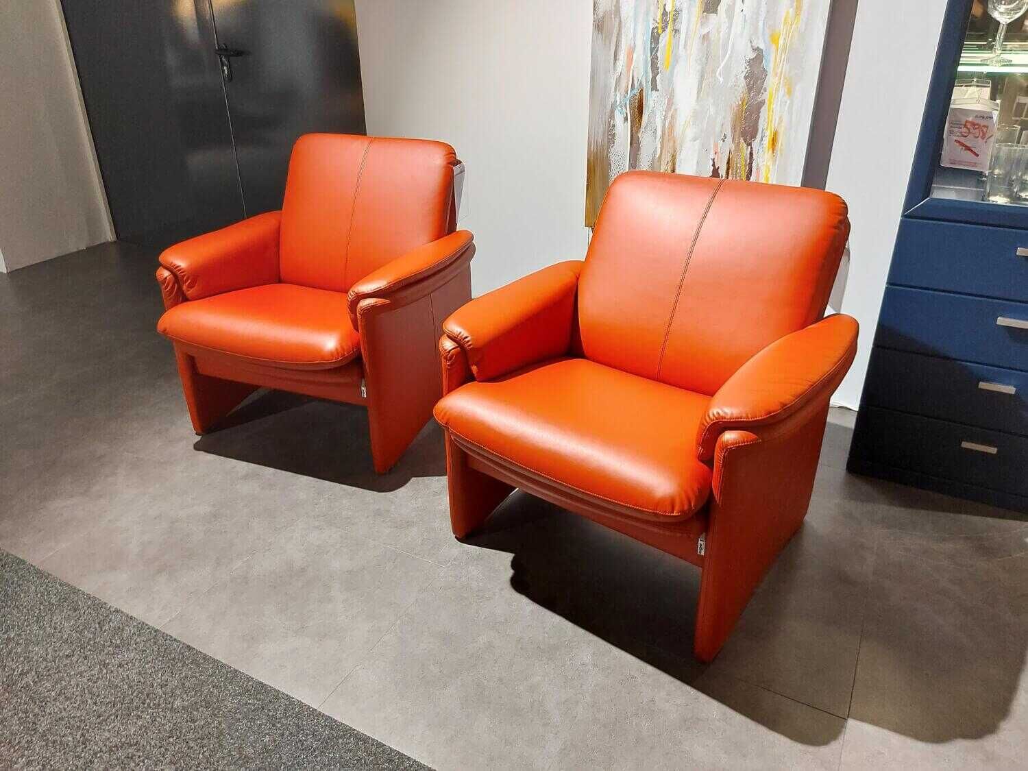 Erpo - Sessel City Leder 42 Toscana Rot (2 verfügbar) - 3