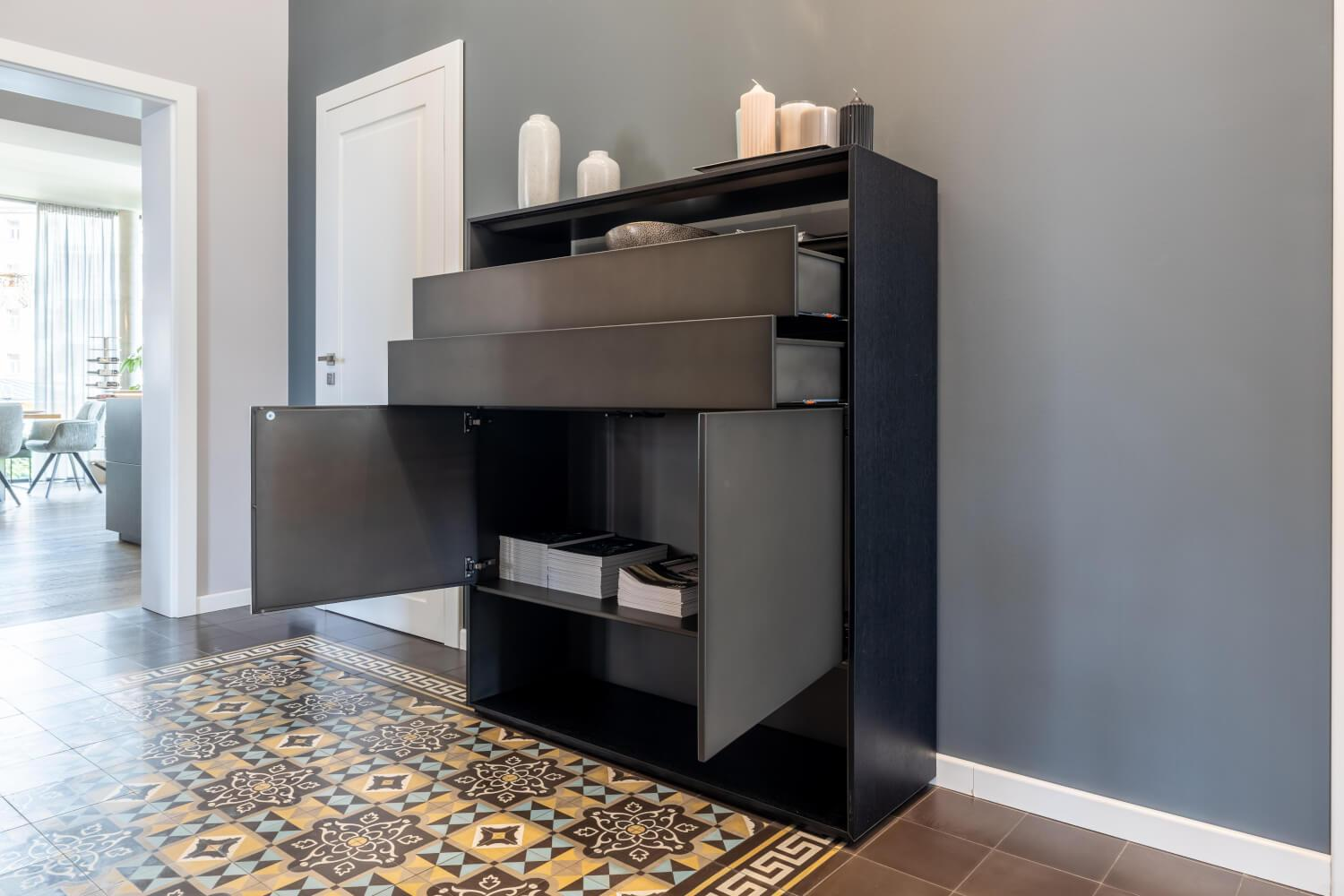 Christine Kröncke - Sideboard Shelly 106 4 Schwarz - 2