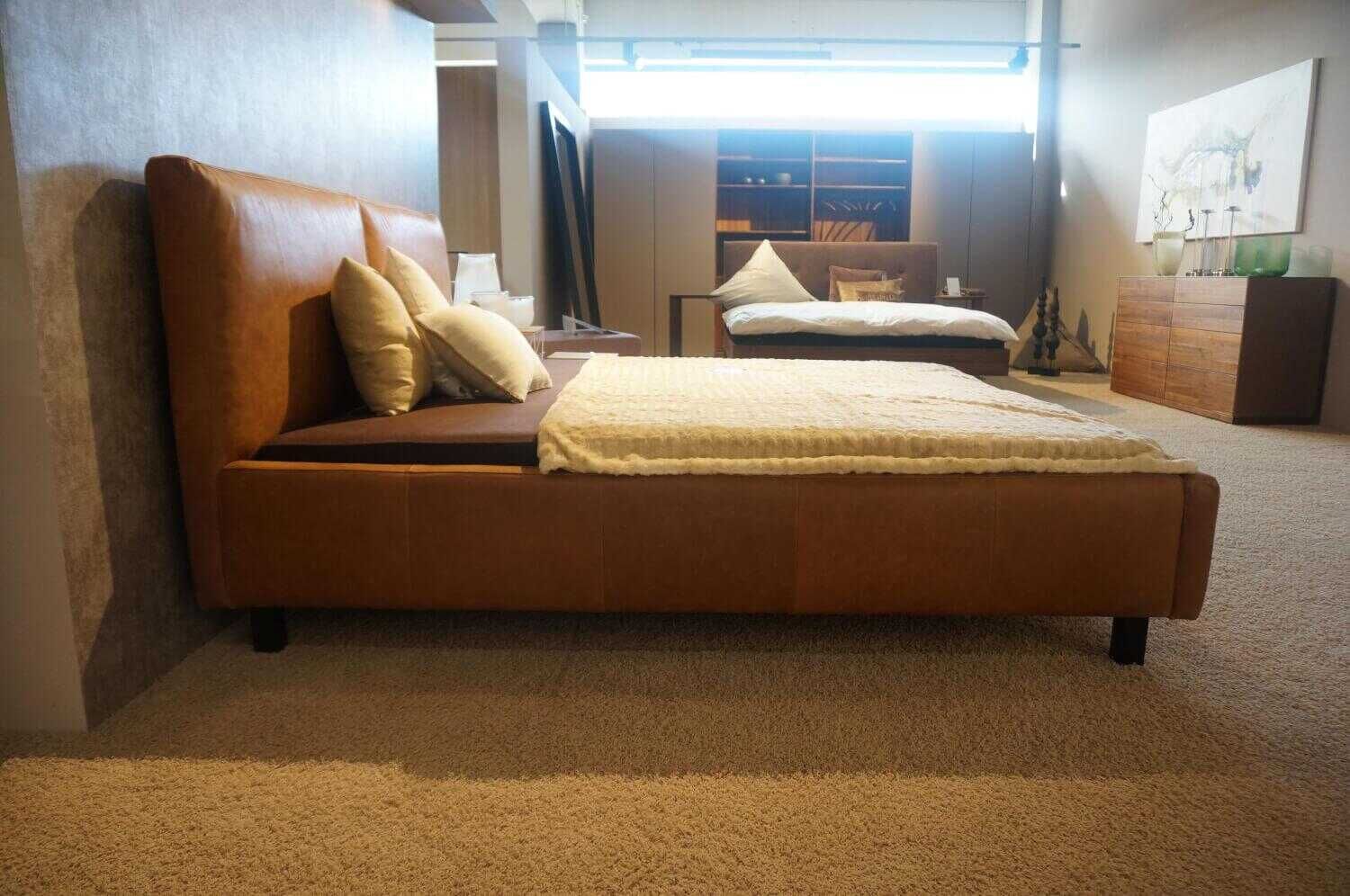 Paul Lindberg - Bett Linus Leder Braun - 5