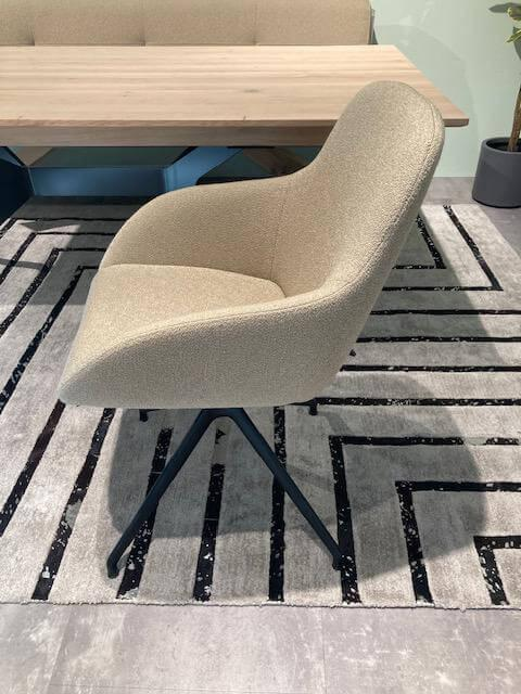 Anrei - Essgruppe Vivo Esstisch Asteiche Massiv Weiß Geölt - 7