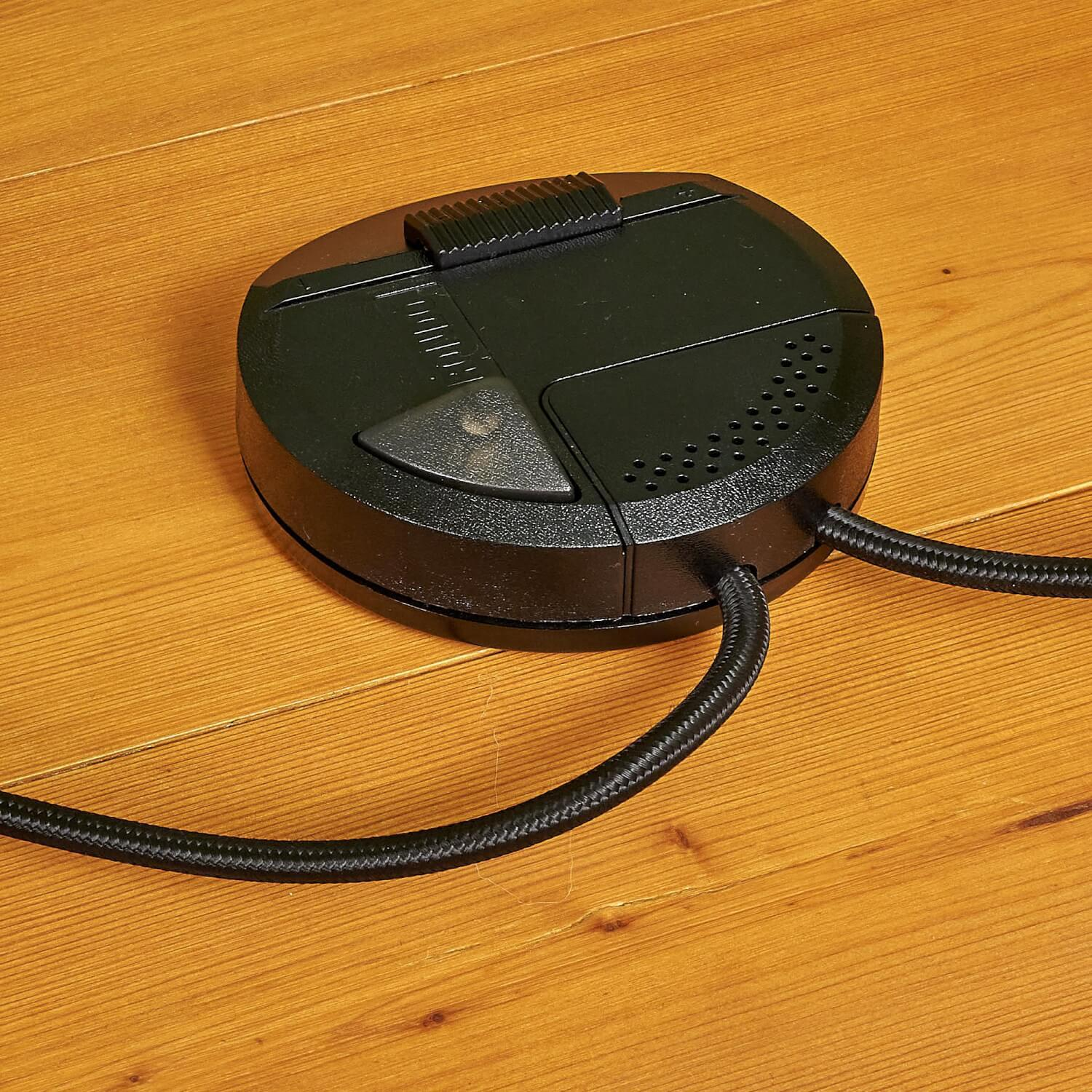 Bielefelder Werkstätten - Stehleuchte Atmosphere Kugel Glas Transparent Braun Fuß Bronze Matt - 2