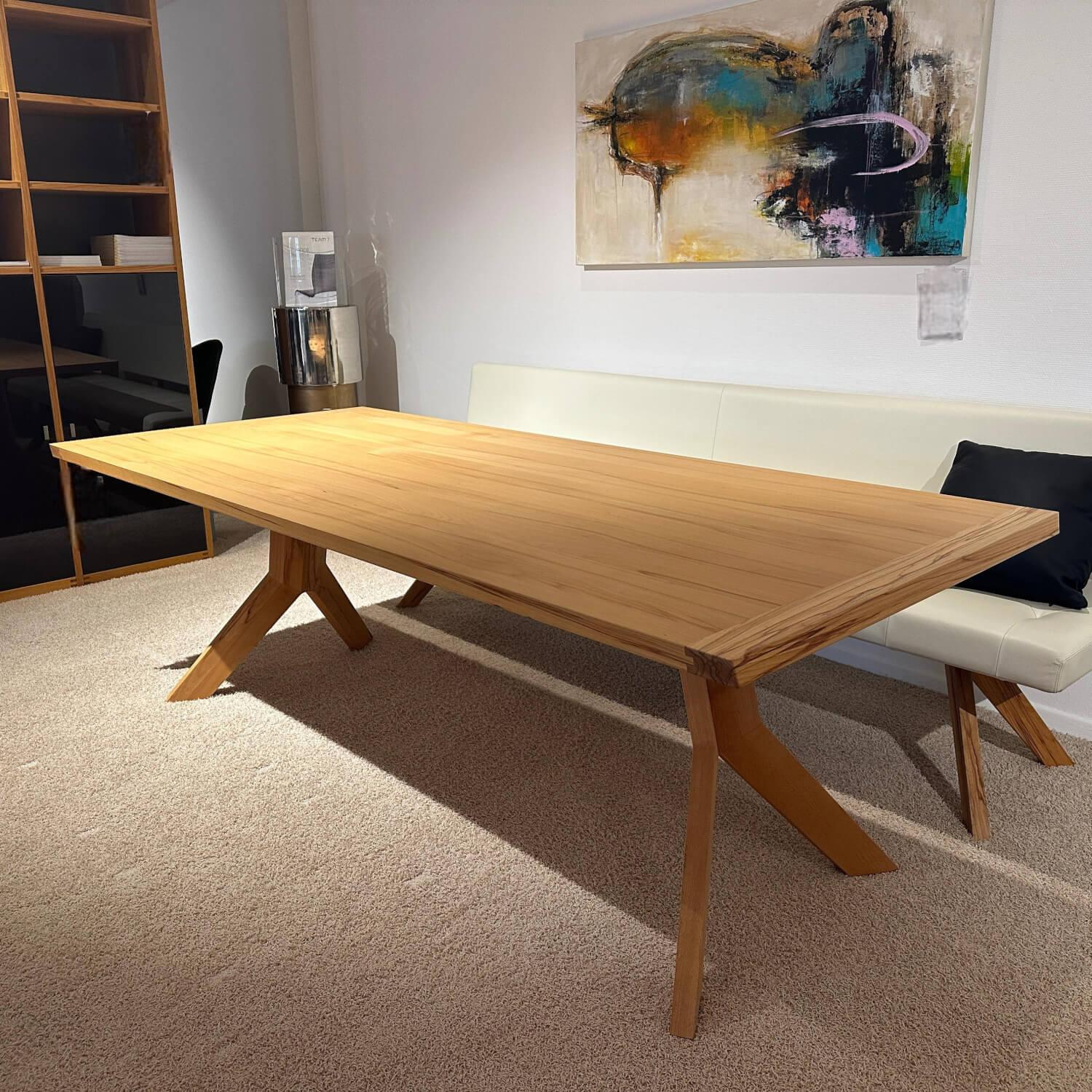 Team 7 - Esstisch YPS TRY2210 Kernbuche Naturöl Füße Y Form - 5