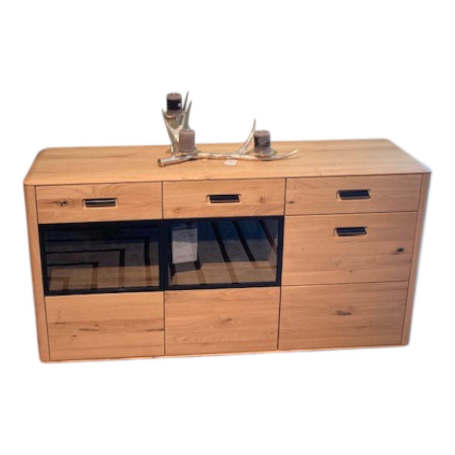Wohn Concept - Sideboard Montana Wildeiche Massiv Geölt - 1