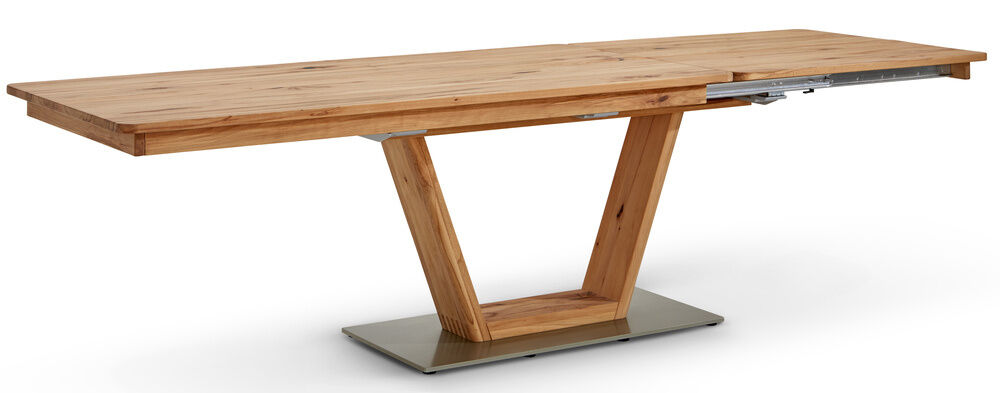 Decker - Esstisch Cartago Soft Natura Astbuche Natur Geölt mit Auszug - 1