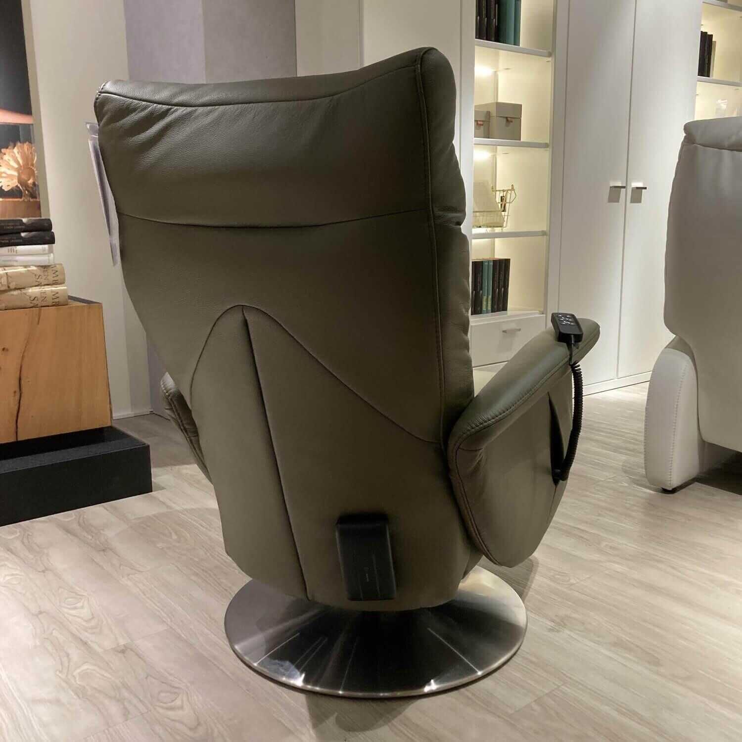 Mondo - Sessel Mondo Recreo Leder Longru Zypress mit Relaxfunktion - 6