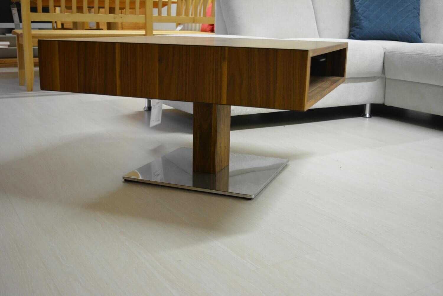 team-7-couchtisch-loft-nussbaum-fu-C3-9F-chrom-e66e6d3e909a5d3f314007514 Team 7 - Couchtisch Loft Nussbaum Fuß Chrom - 1